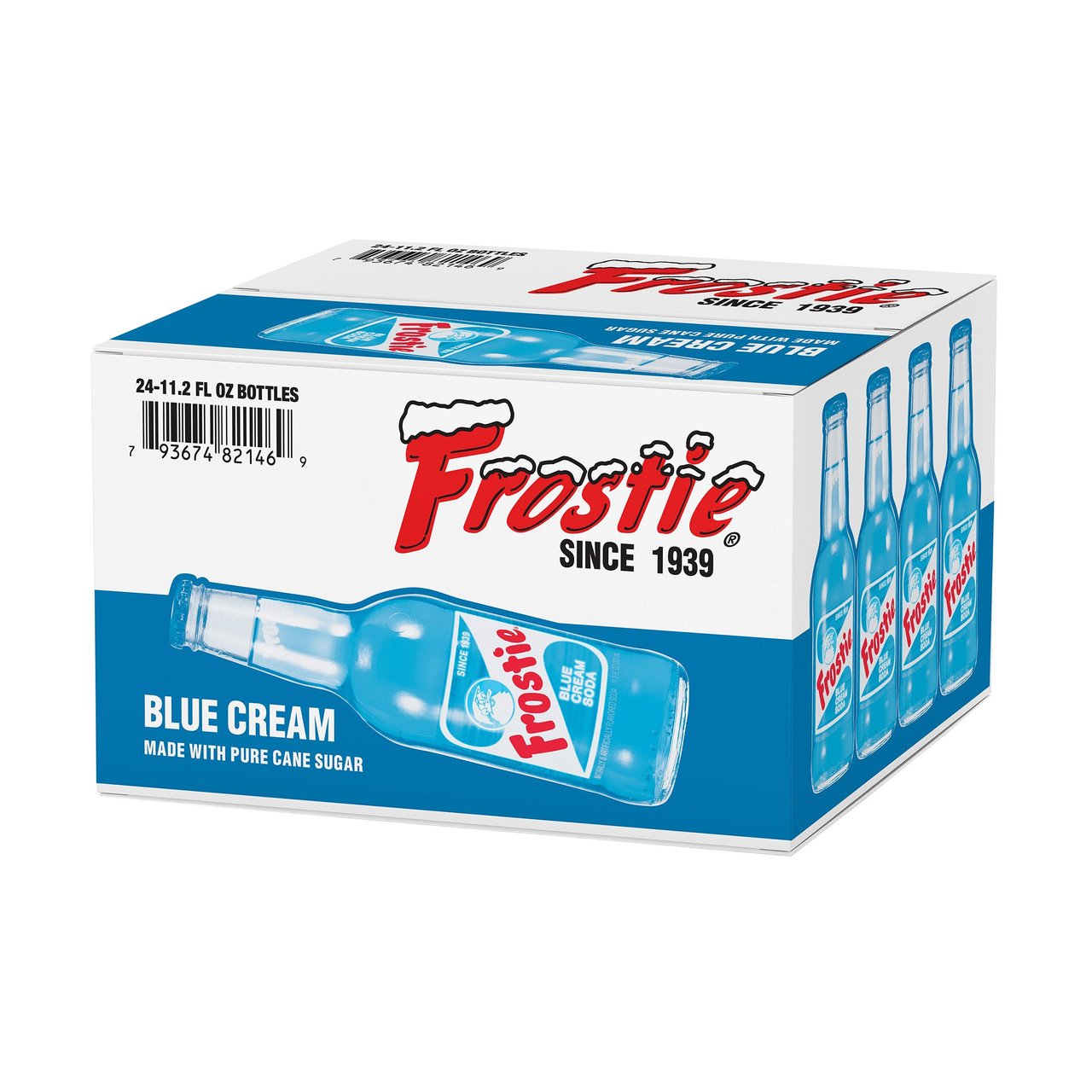 Frostie Blue Cream Soda, 24 ct / 11.2 oz - Image 1