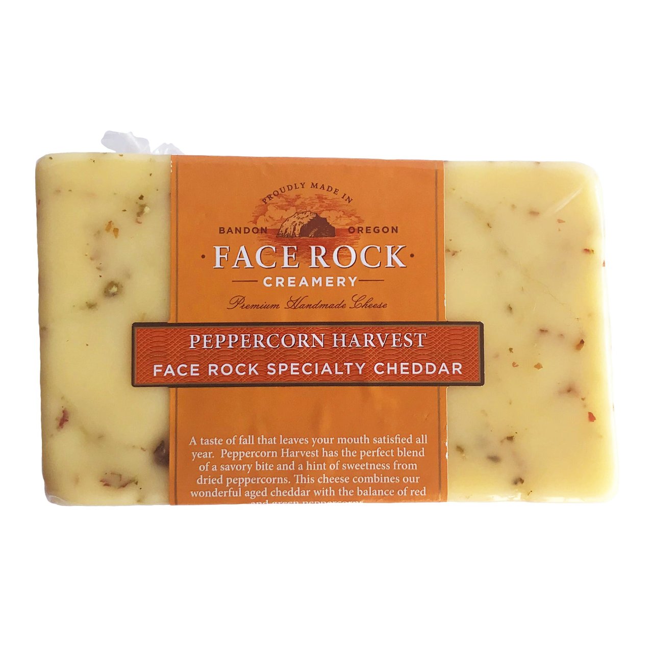 Face Rock Creamery Peppercorn Cheddar (Price Per Pound) - Image 1