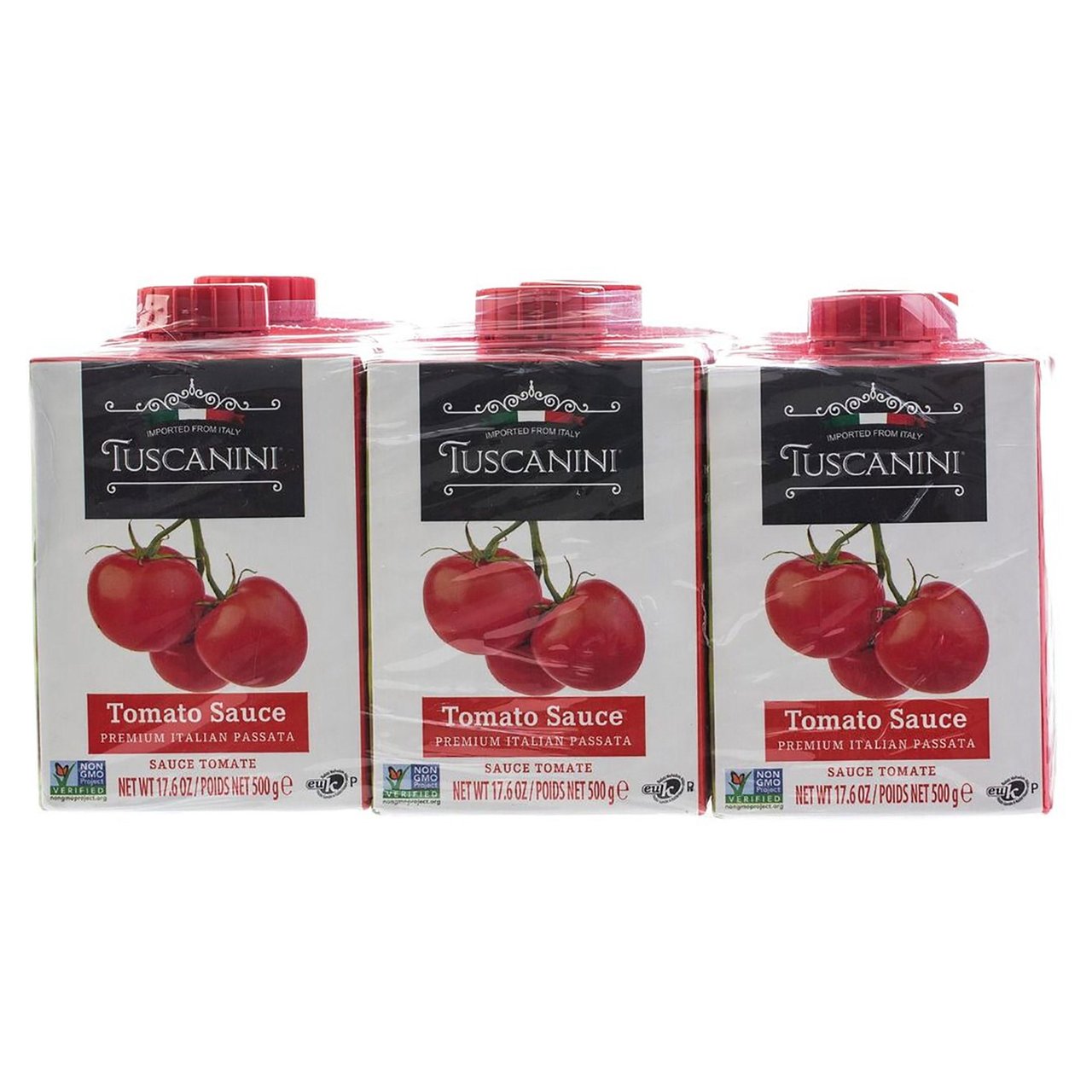 Tuscanini Tomato Sauce 6/17.6 oz - Image 1