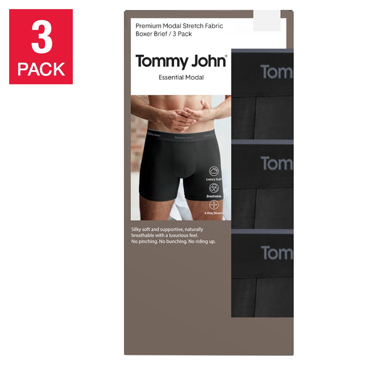 Tommy John Boxer Brief 3-Pack - Image 1