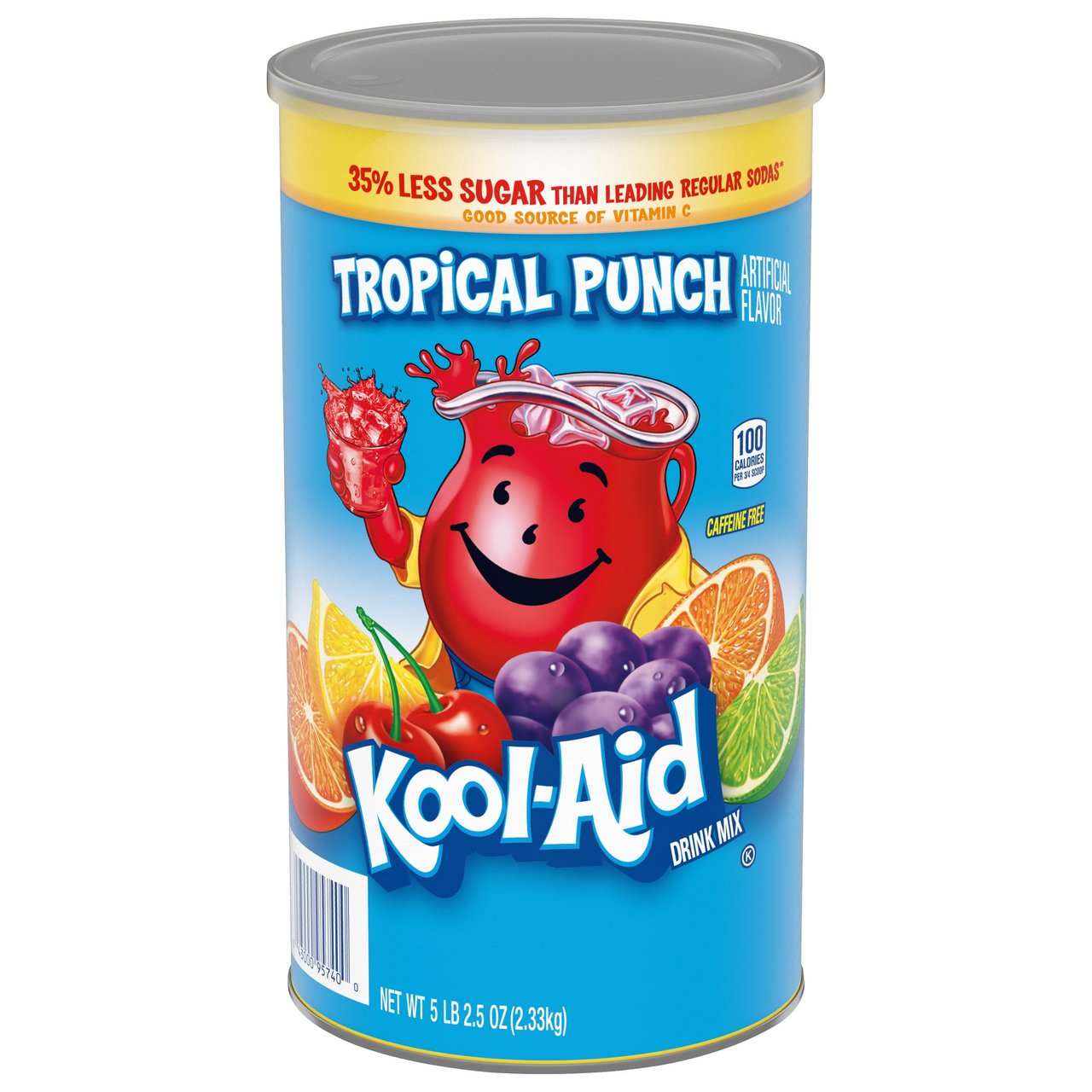 Kool-Aid Tropical Punch Makes 34 Quarts, 82.5 oz - Image 1