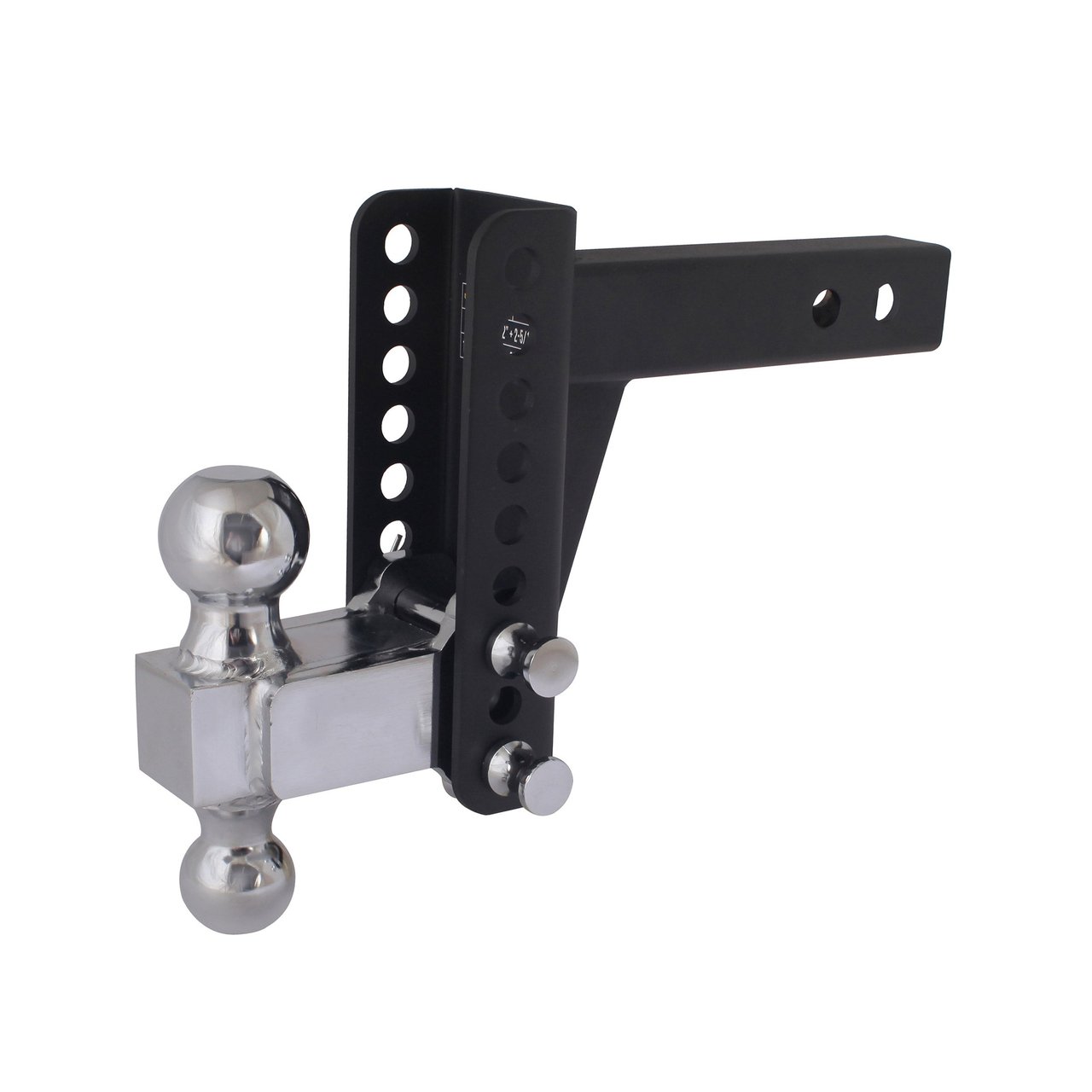 Trailer Valet Blackout 14,000 lbs Adjustable Drop Hitch - Image 1