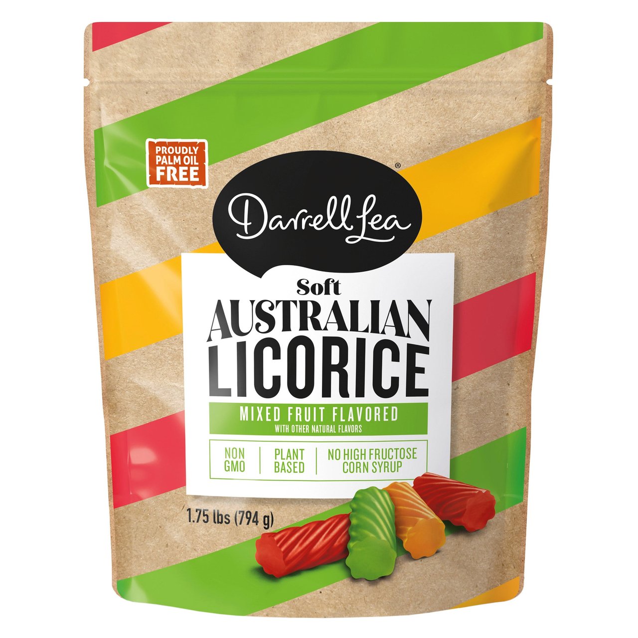 Darrell Lea Australian Licorice Mixed Fruit 28 oz - Image 1