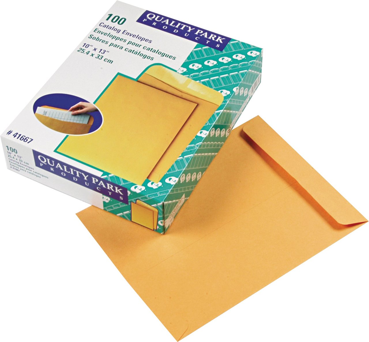 Quality Park Catalog Envelope 10x13, 100 ct (QUA41667)