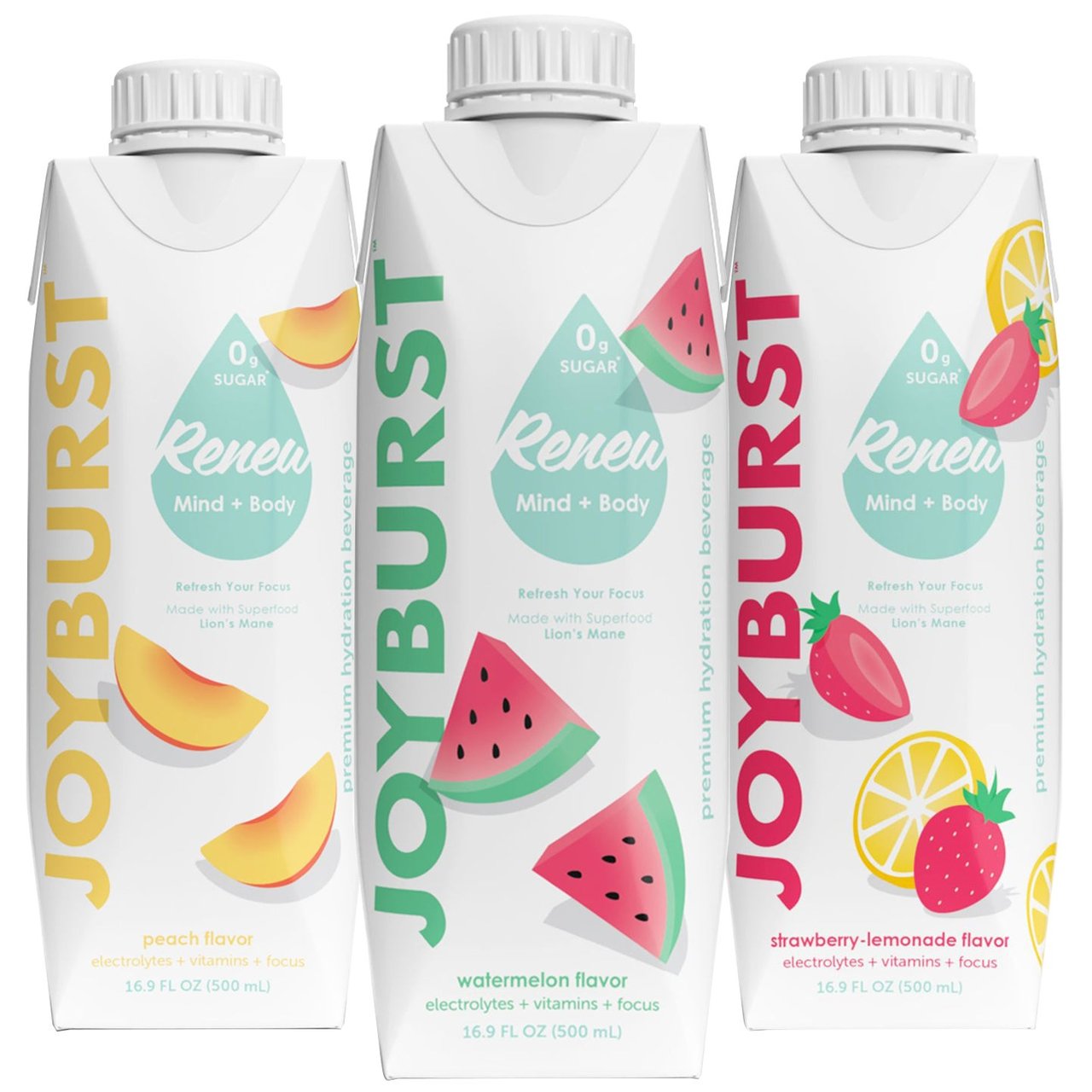 Joyburst Renew Hydration Variety Pack, 18 x 16.9 oz - Image 1