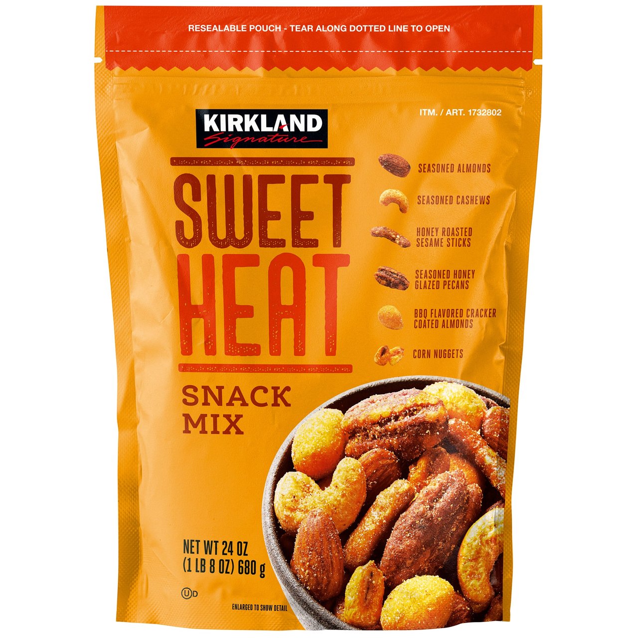 Kirkland Signature Sweet Heat Snack Mix 24 oz - Image 1
