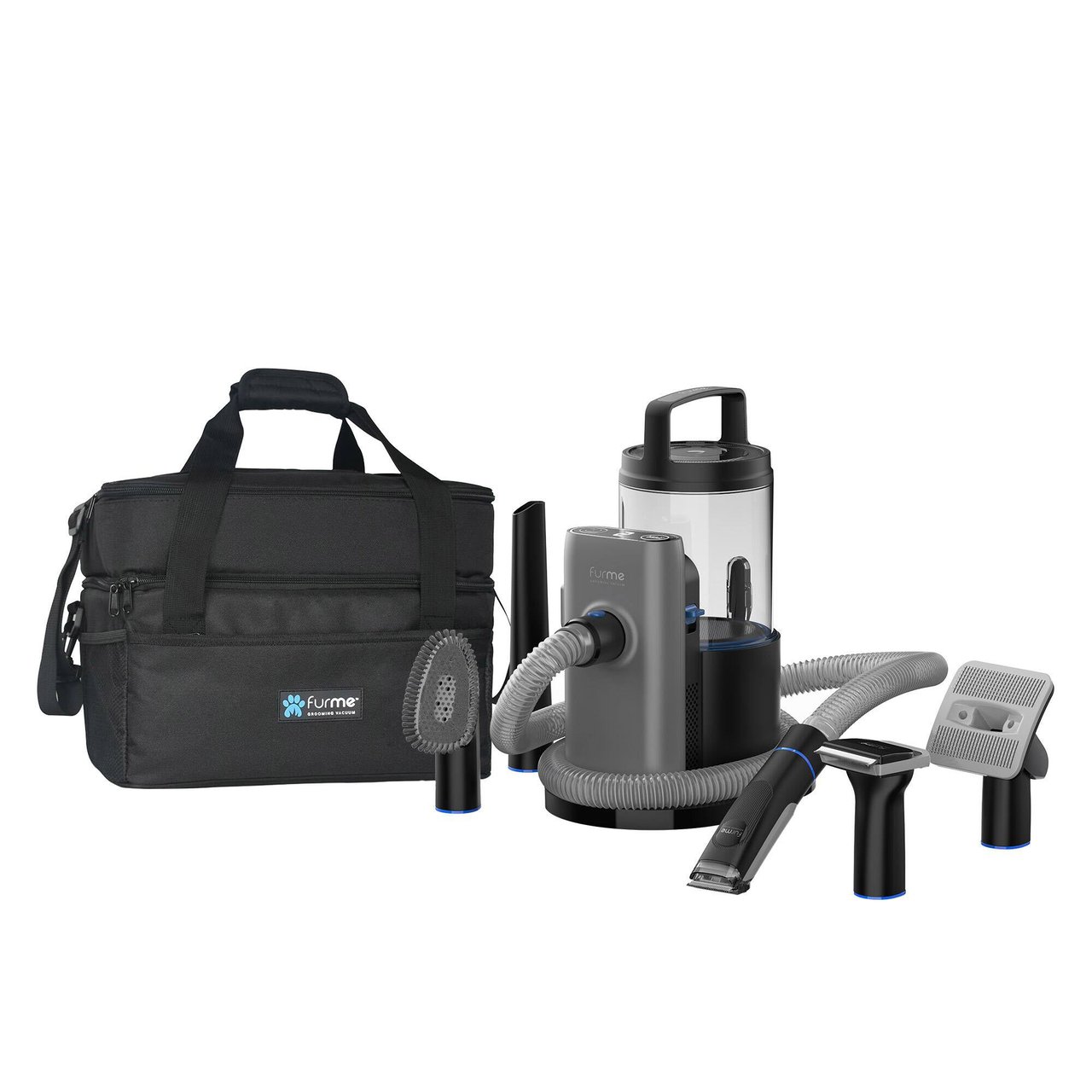 FurMe Professional Plus Pet Grooming Vacuum Kit - Image 1
