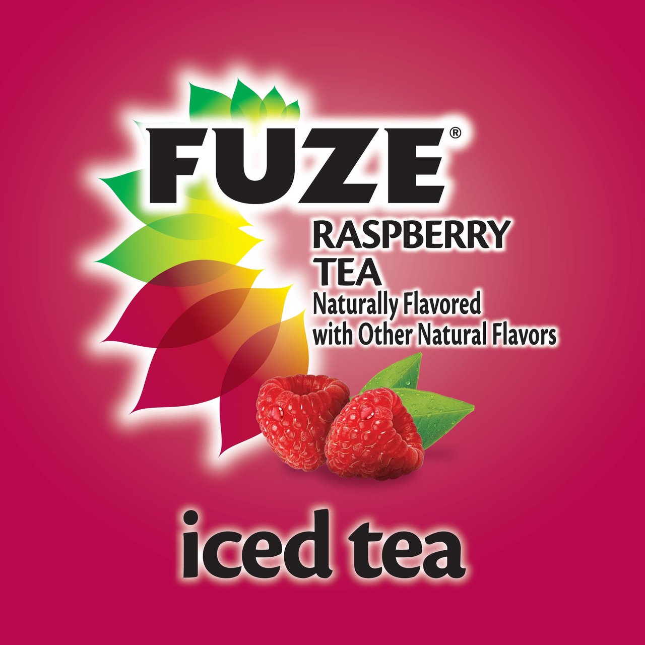 B.I.B. Fuze Tea Raspberry 2.5 Gal - Image 1