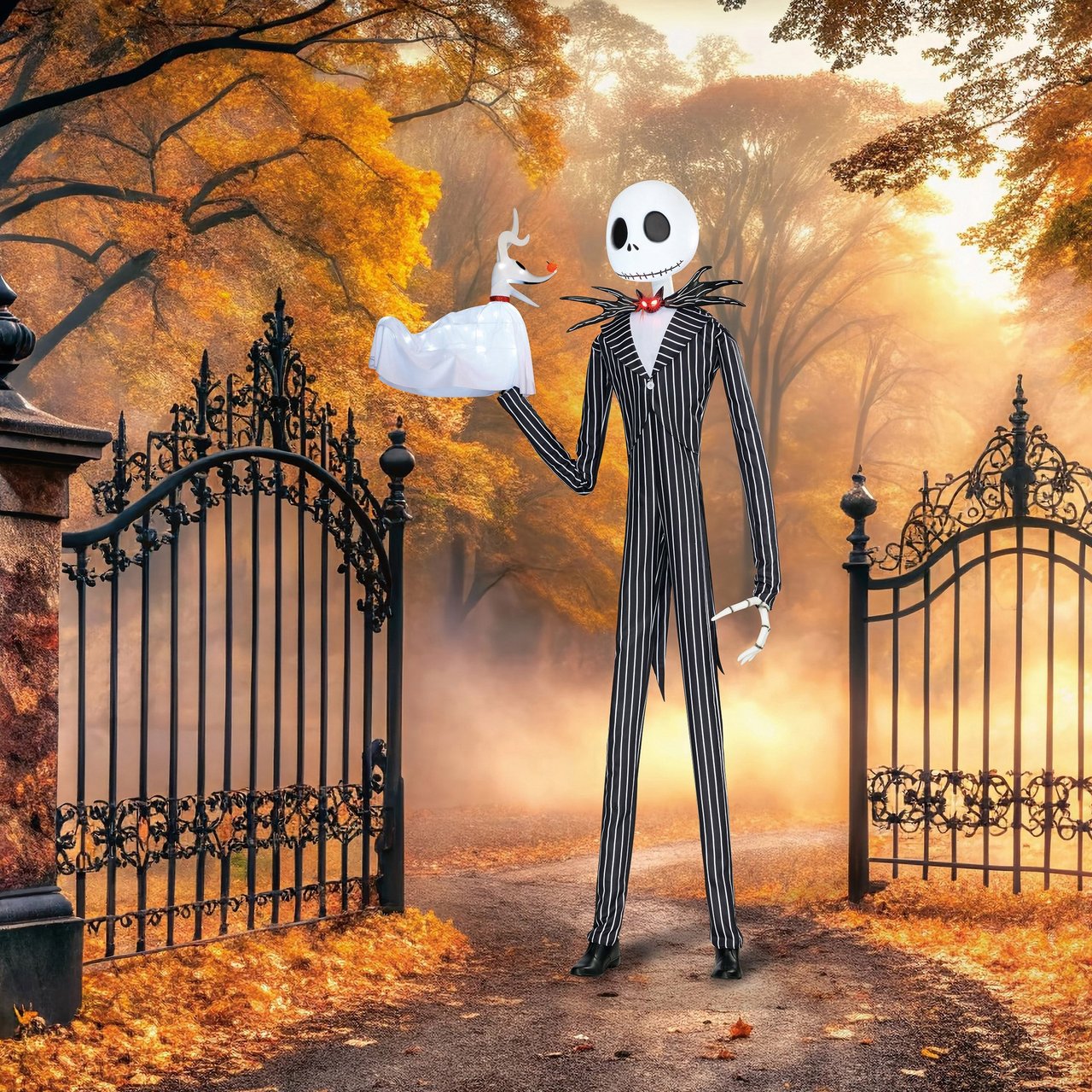 Disney 10 ft. Jack Skellington Halloween Inflatable - Image 1