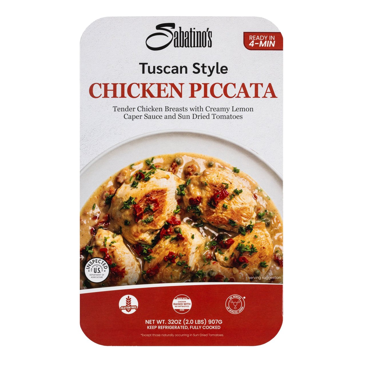 Sabatino's Tuscan Style Chicken Piccata 32 oz - Image 1