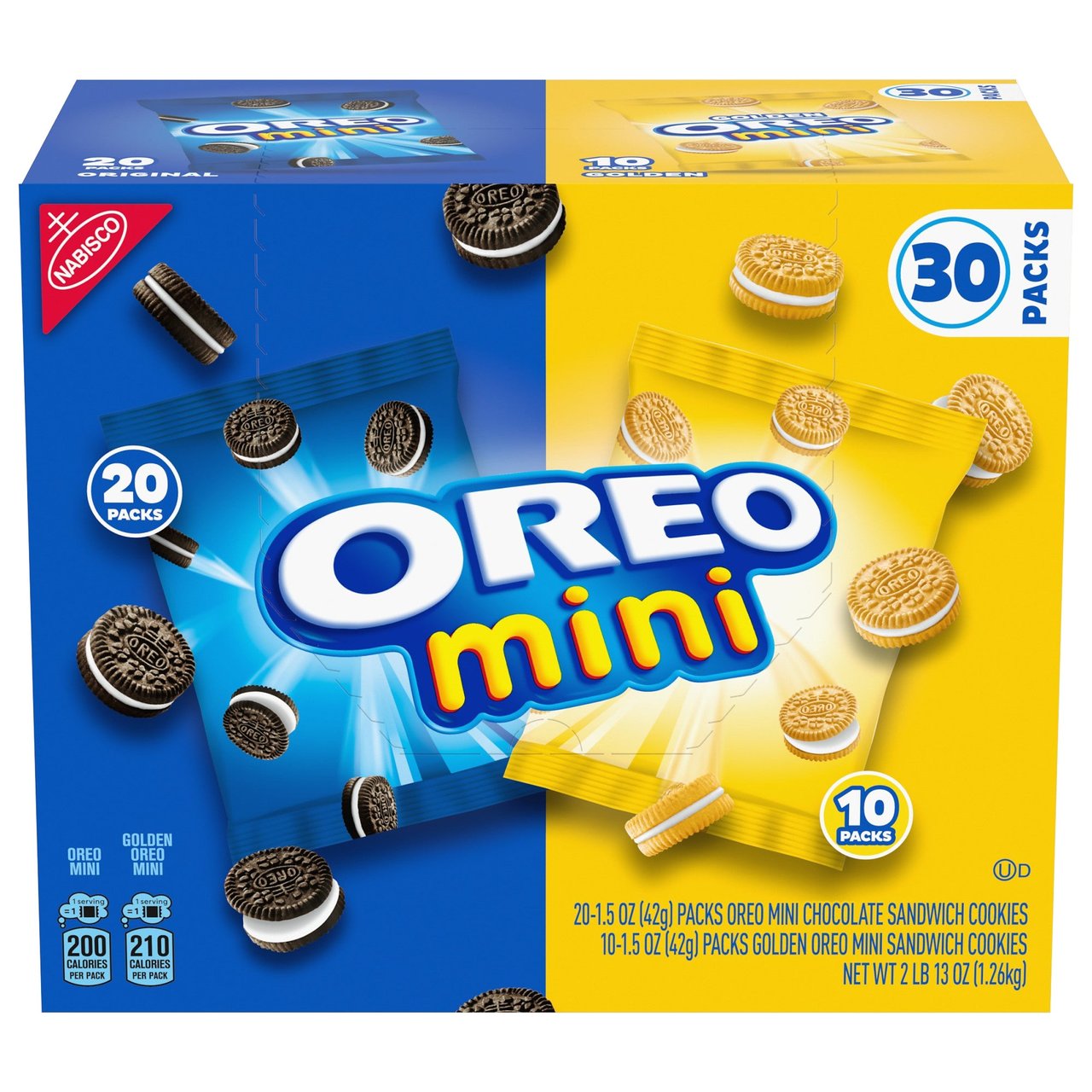 Nabisco OREO Mini Variety Pack 30 CT - Image 1