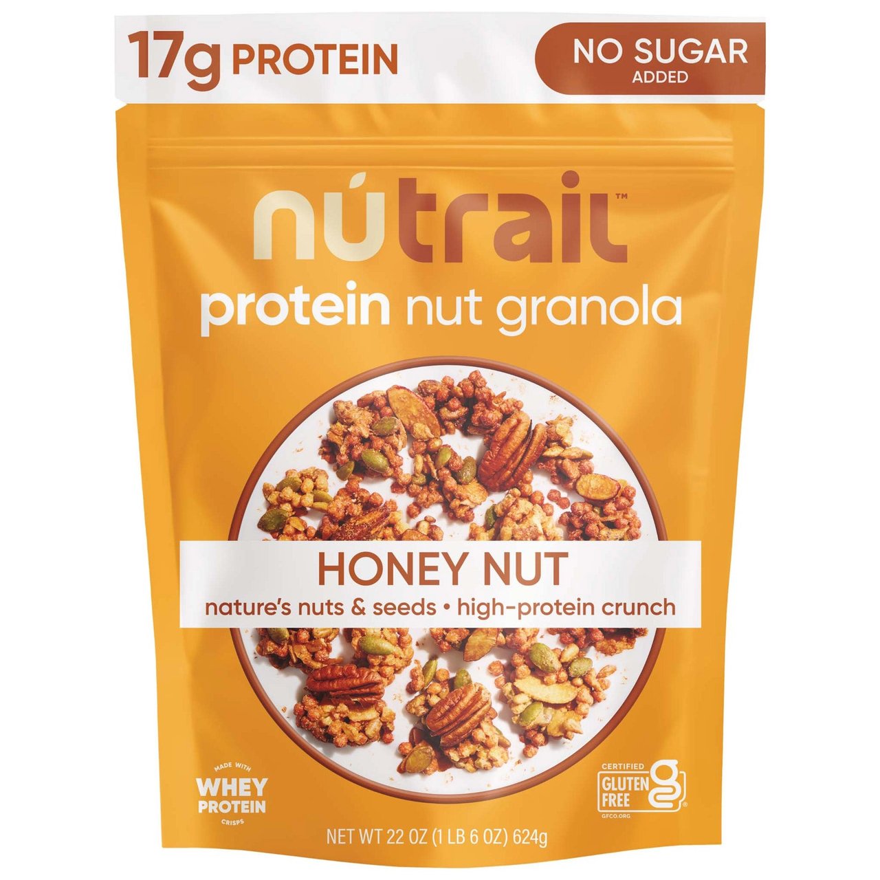 NuTrail Protein Nut Granola 22 oz (1.37 lbs) - Image 1