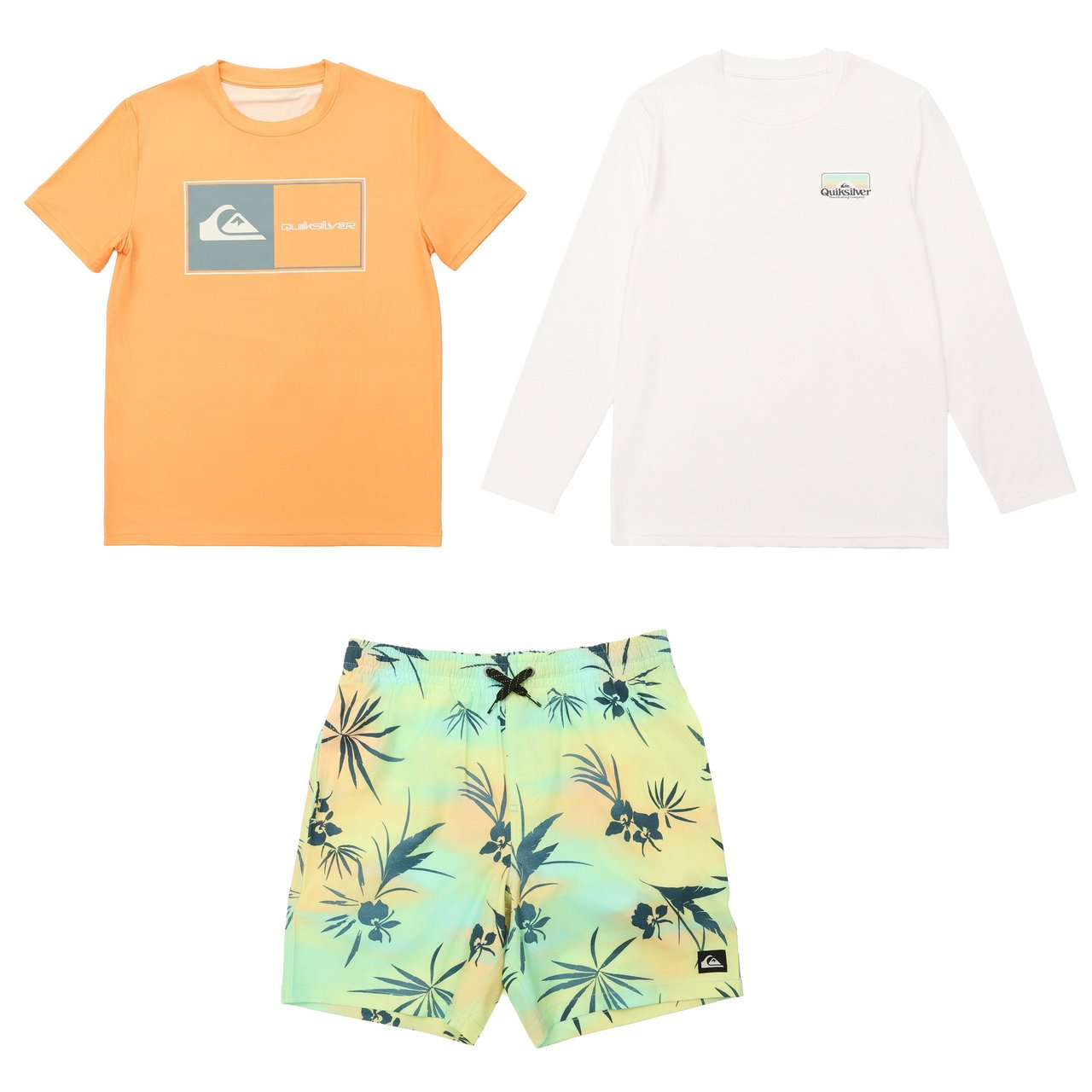 Quiksilver & Roxy Youth 3-Piece Swim Set - Image 1