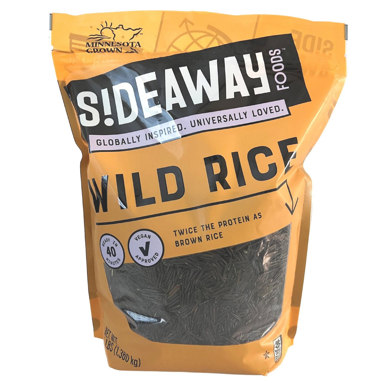Sideaway Foods Wild Rice 3 Pound Bag - Image 1
