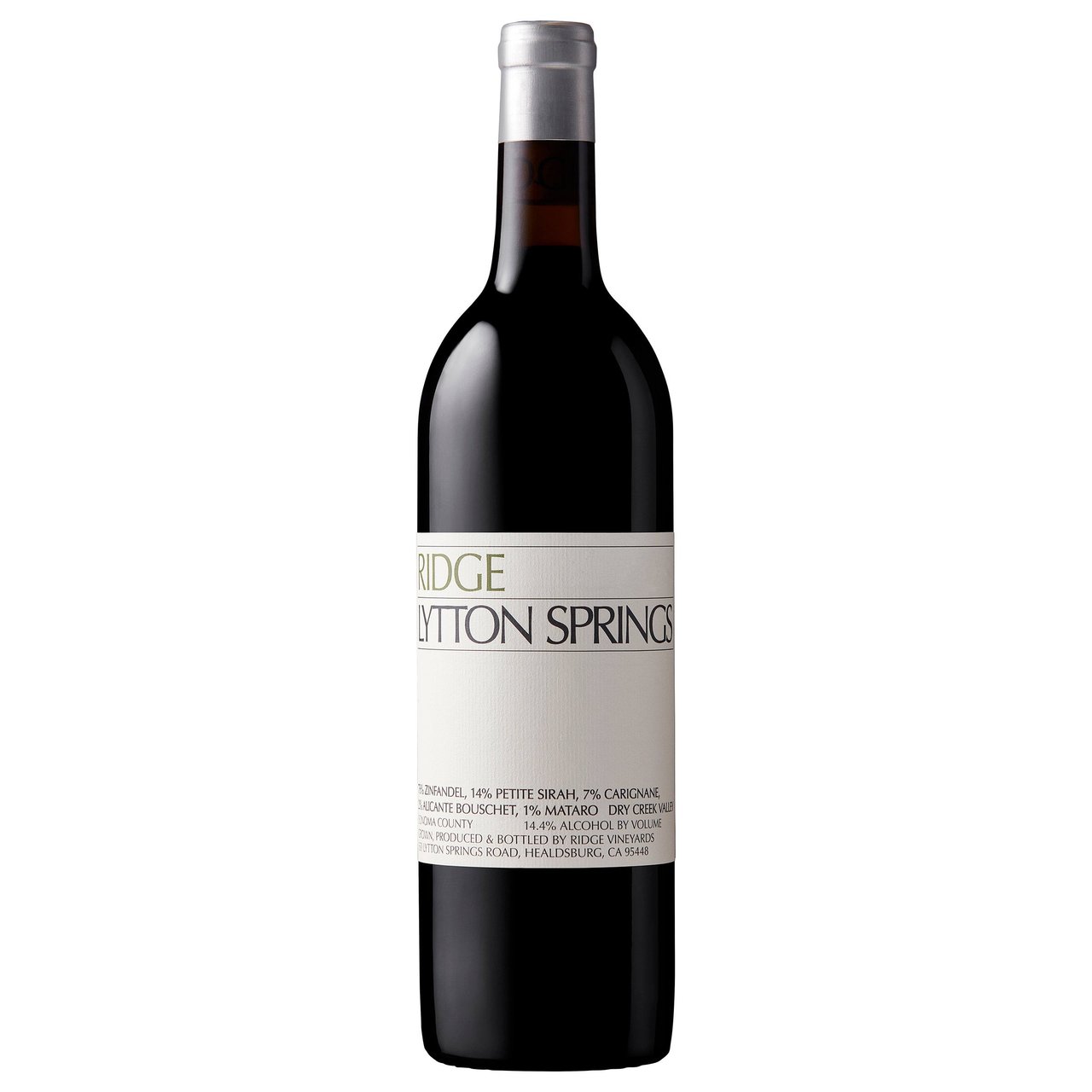 Ridge Vineyards Lytton Springs Red Dry Creek Valley 750ML - Image 1