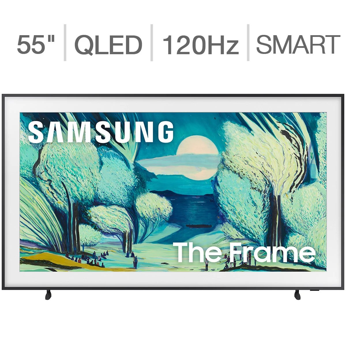 Samsung The Frame 55" Class (54.5" Diag) 4K UHD QLED Smart TV - Image 1