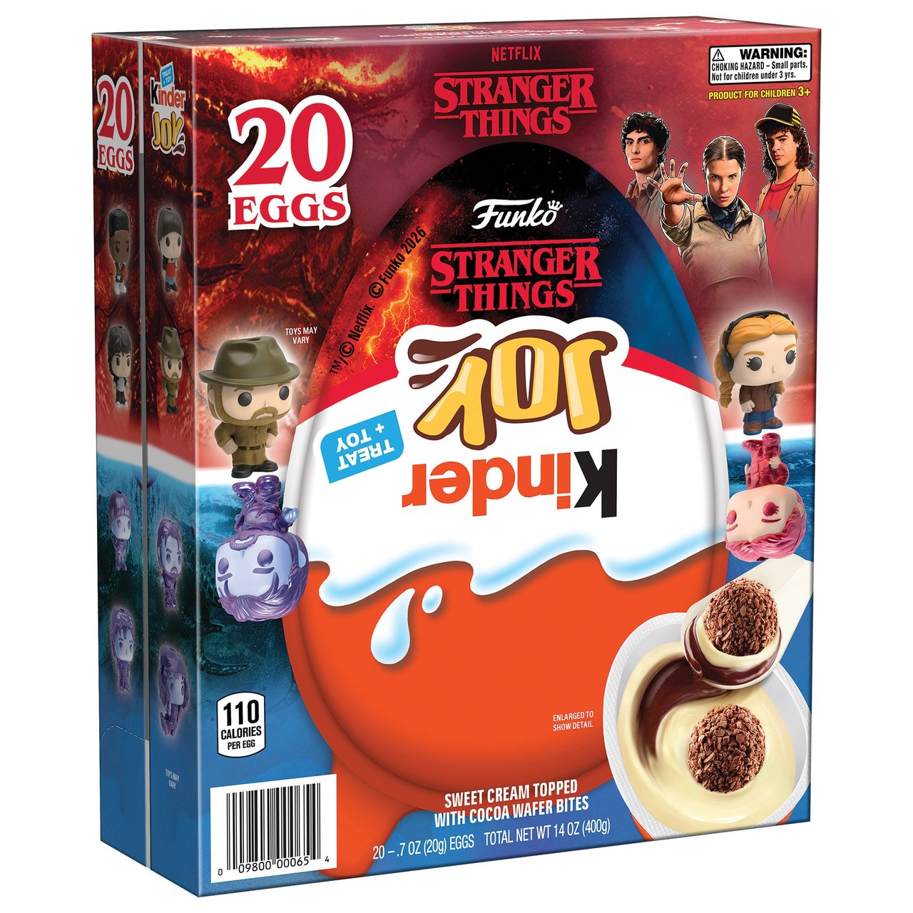 KINDER JOY STRANGER THINGS 20 COUNT 0.7 OZ EACH - Image 1
