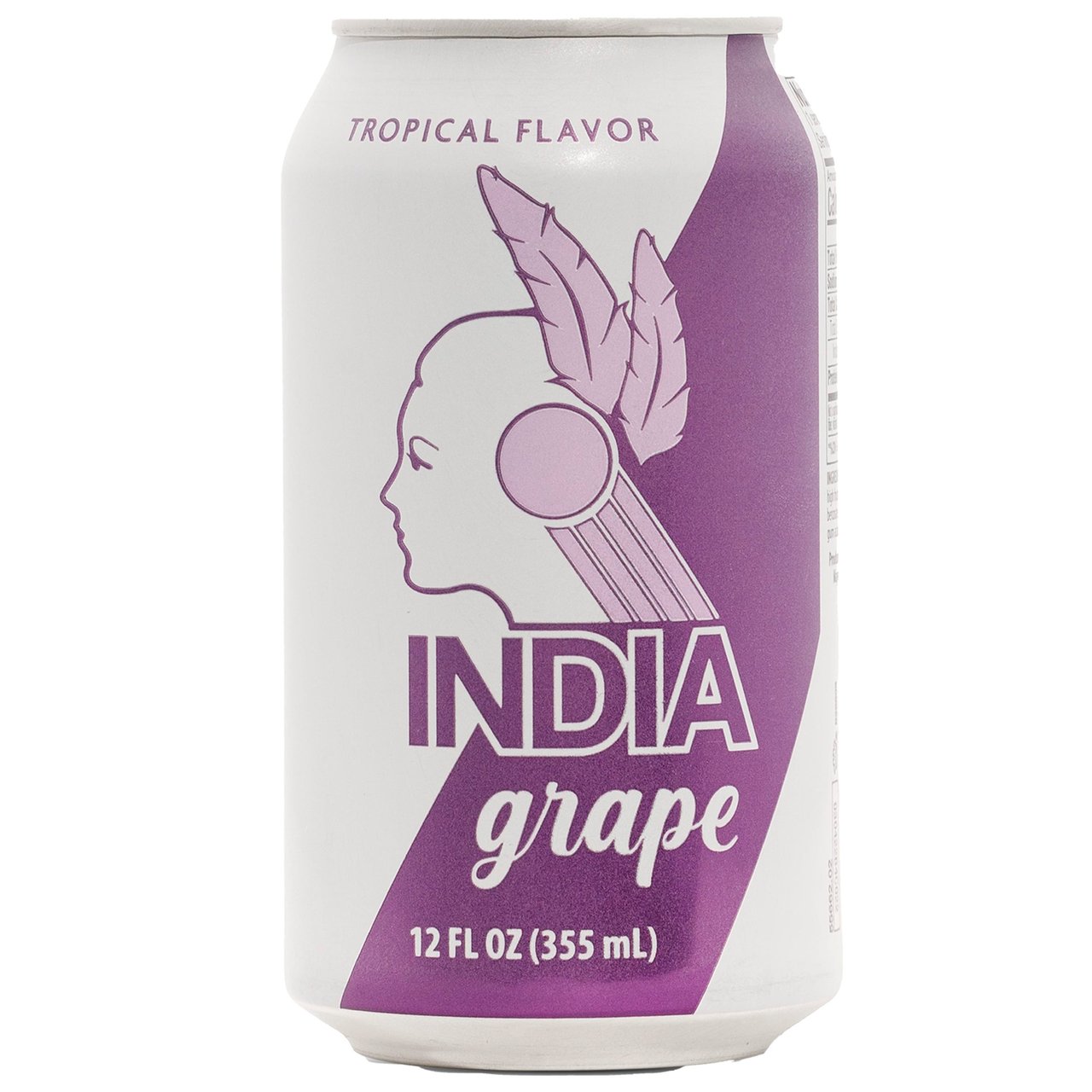 India Grape Soda, 12 oz, 24-Count - Image 1