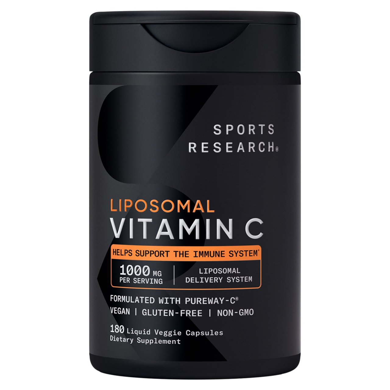 Sports Research Vitamin C Liposomal 1000mg 180ct - Image 1