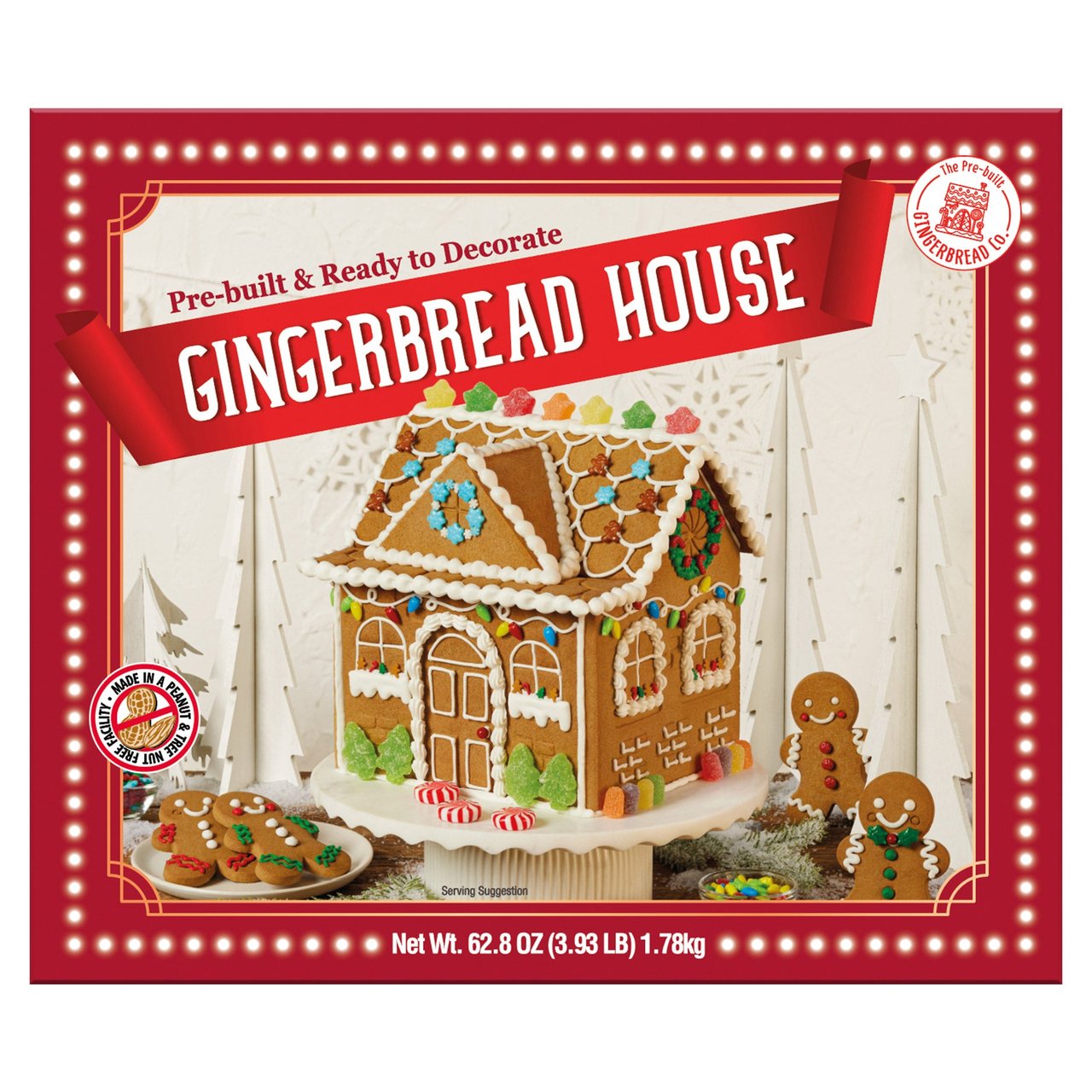 Marketplace Brands Gingerbread House Kit 62.79 oz (3.92 lbs) - Image 1