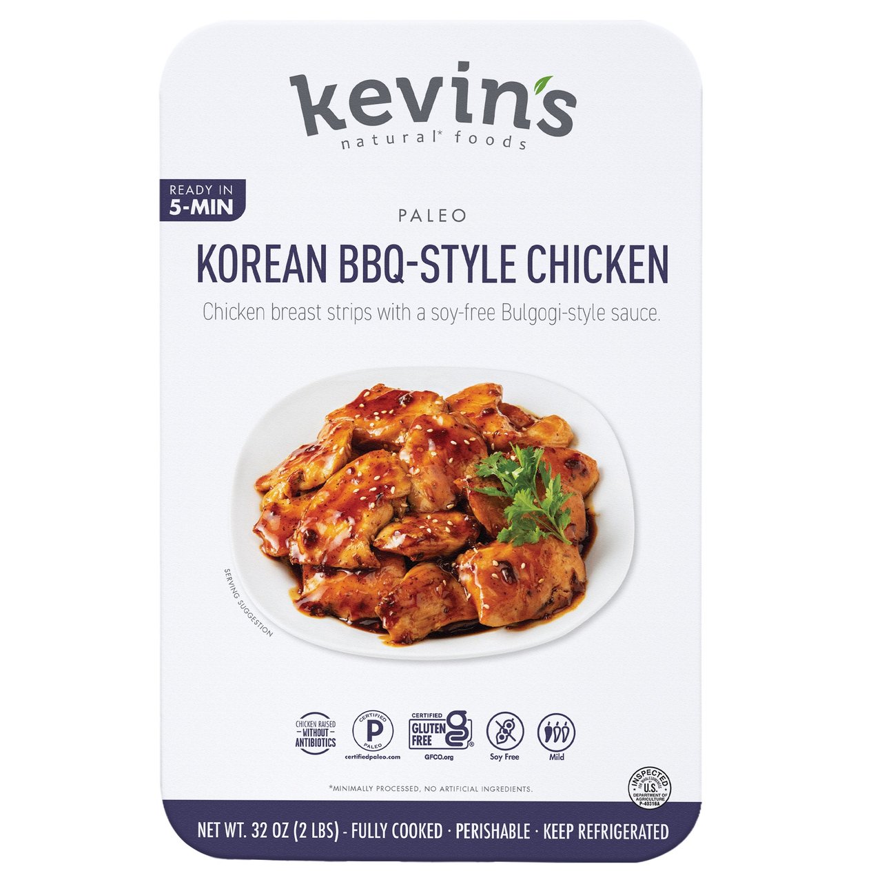 Kevin's Korean BBQ-Style Chicken 32 oz - Image 1