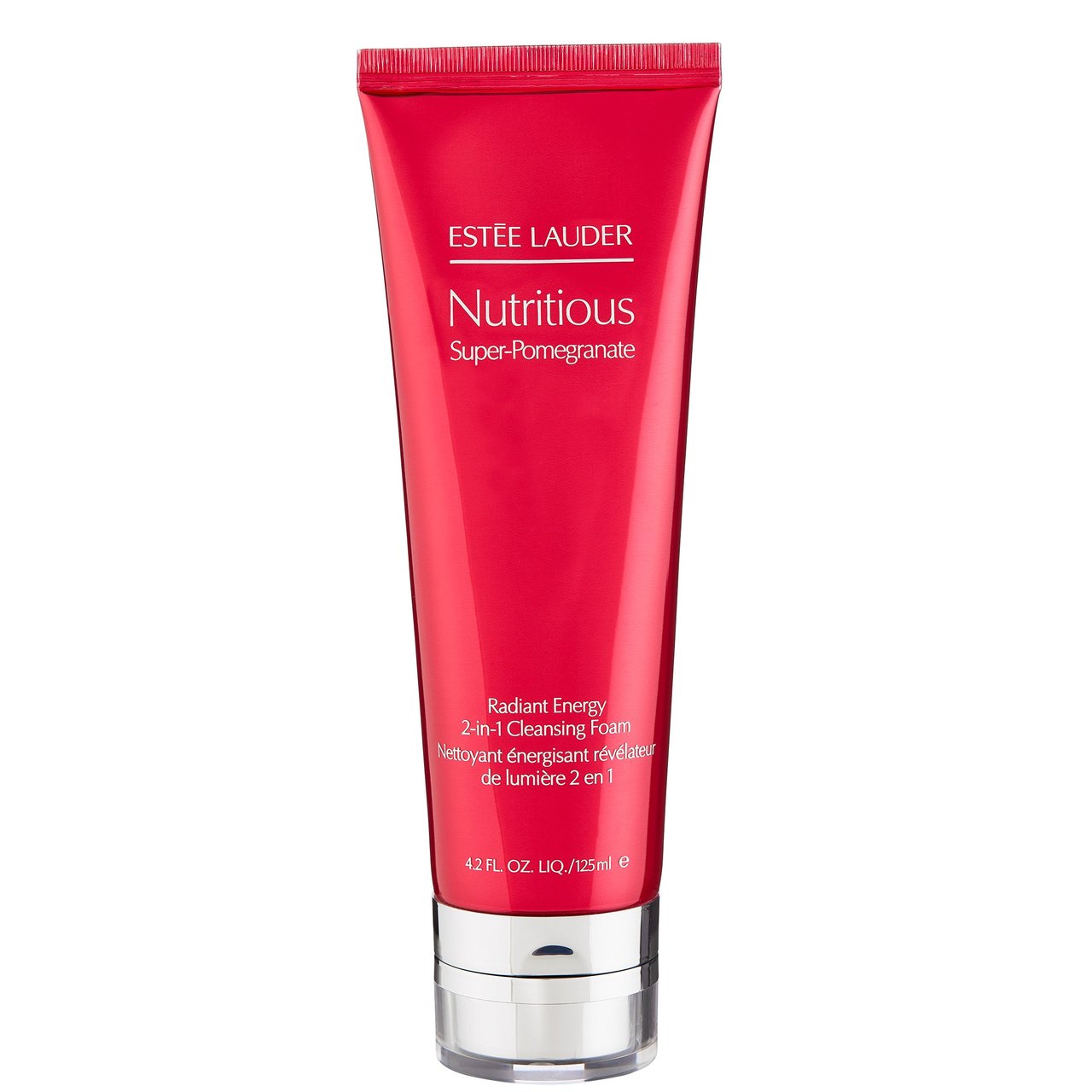 Estée Lauder Nutritious Super-Pomegranate Radiant Energy 2-in-1 Cleansing Foam, 4.2 fl oz