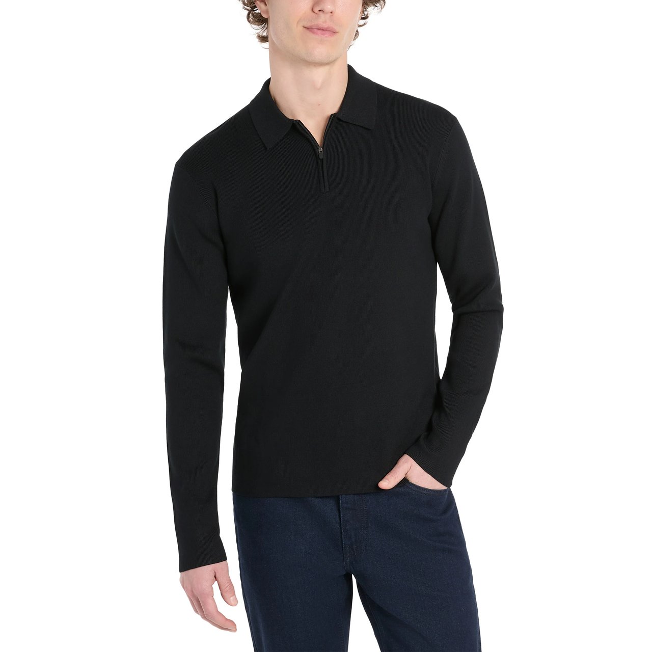 Hickey Freeman Men's Sweater Polo - Image 1