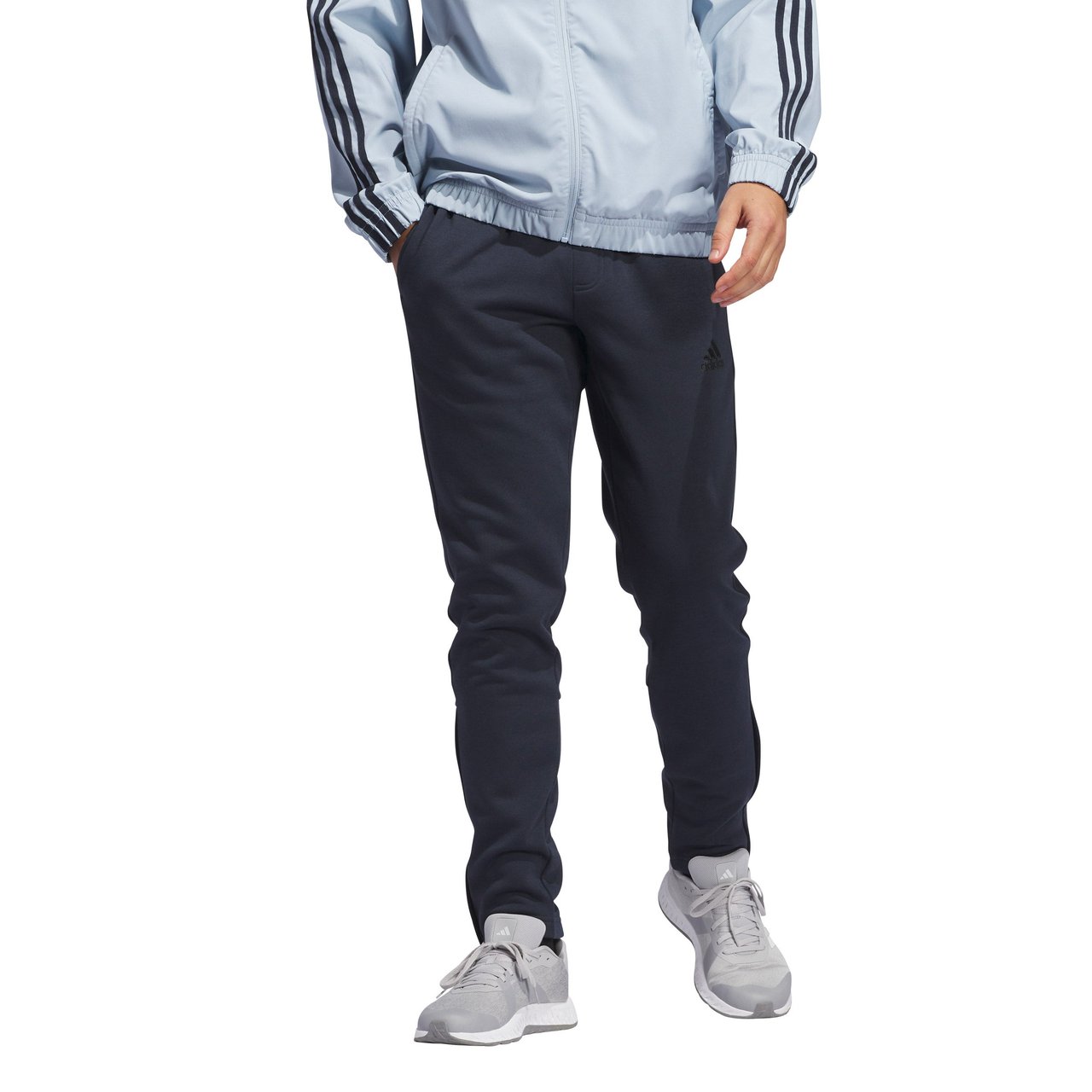 Adidas Men's Fleece Tapered Pant - Image 1