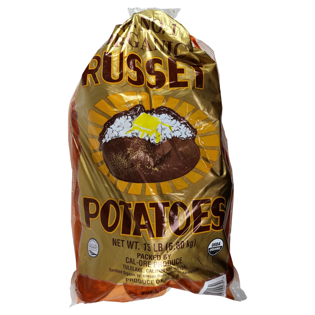 Organic Baking Potatoes, 10 lbs
