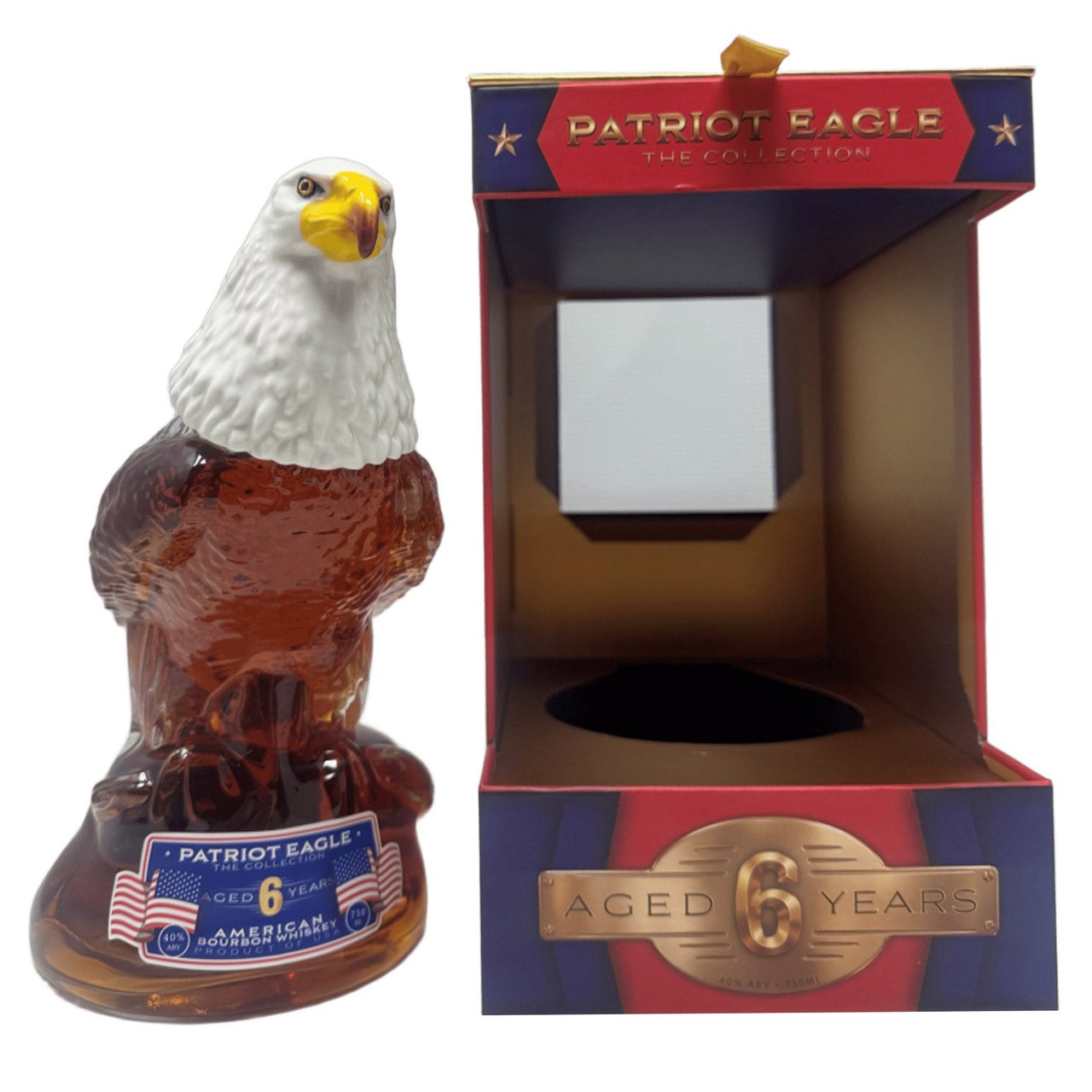 PATRIOT EAGLE BOURBON WHISKEY INDIANA 750ML - Image 1