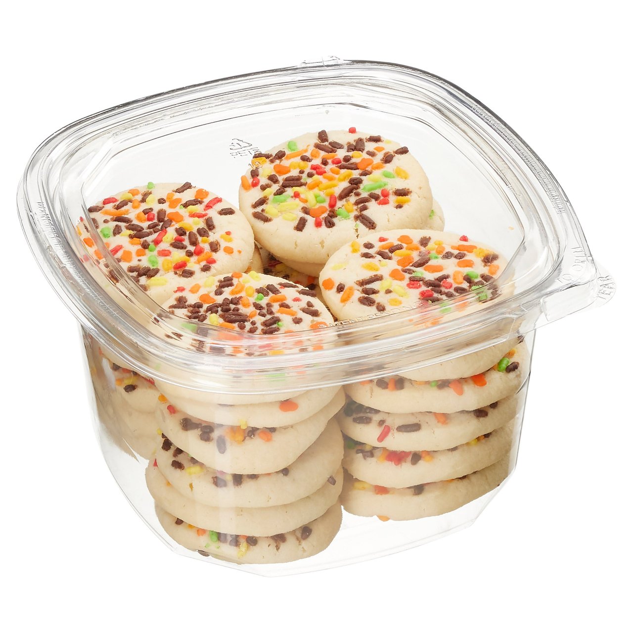 Butter Sugar Cookies with Fall Sprinkles, 24 Count - Image 1