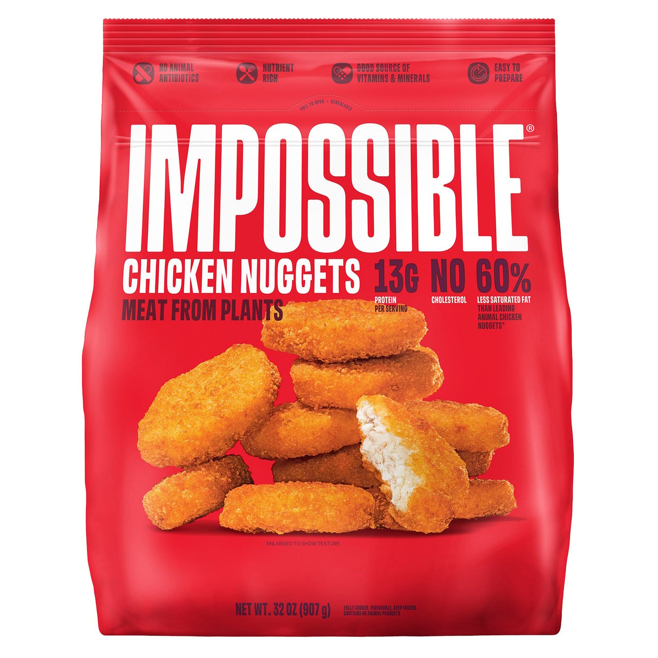Impossible Plant Based Nuggets, 32 Ounces - Image 1