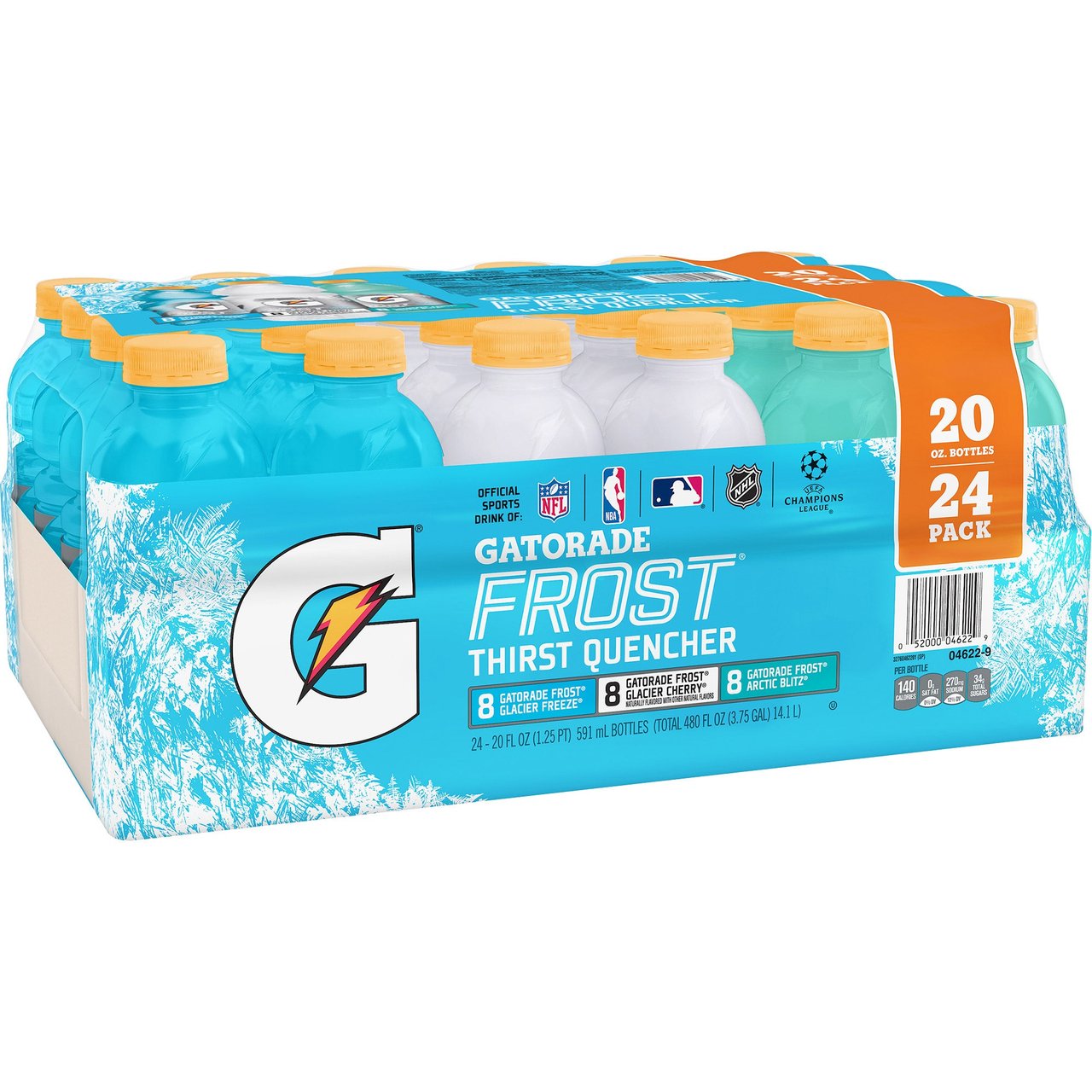 Gatorade Frost Variety Pack, 24/20 FL OZ (15 Quarts) - Image 1