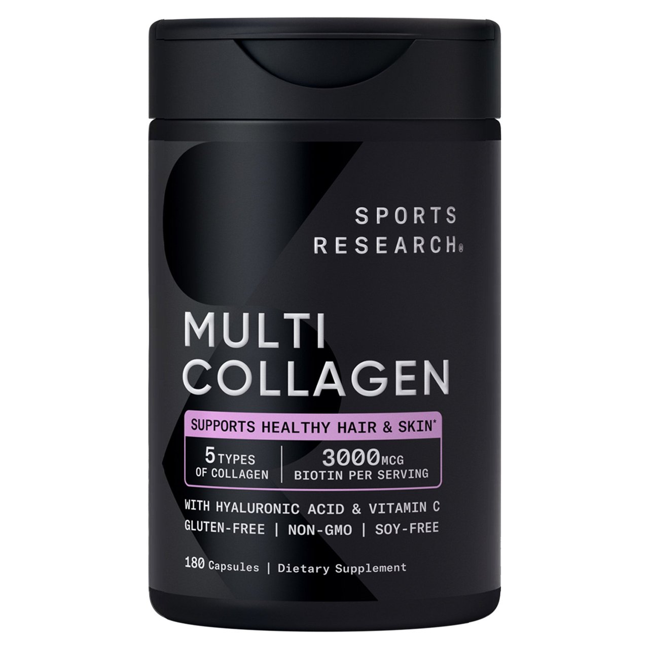 Sports Research Multi Collagen Complex 180 Capsules - Image 1