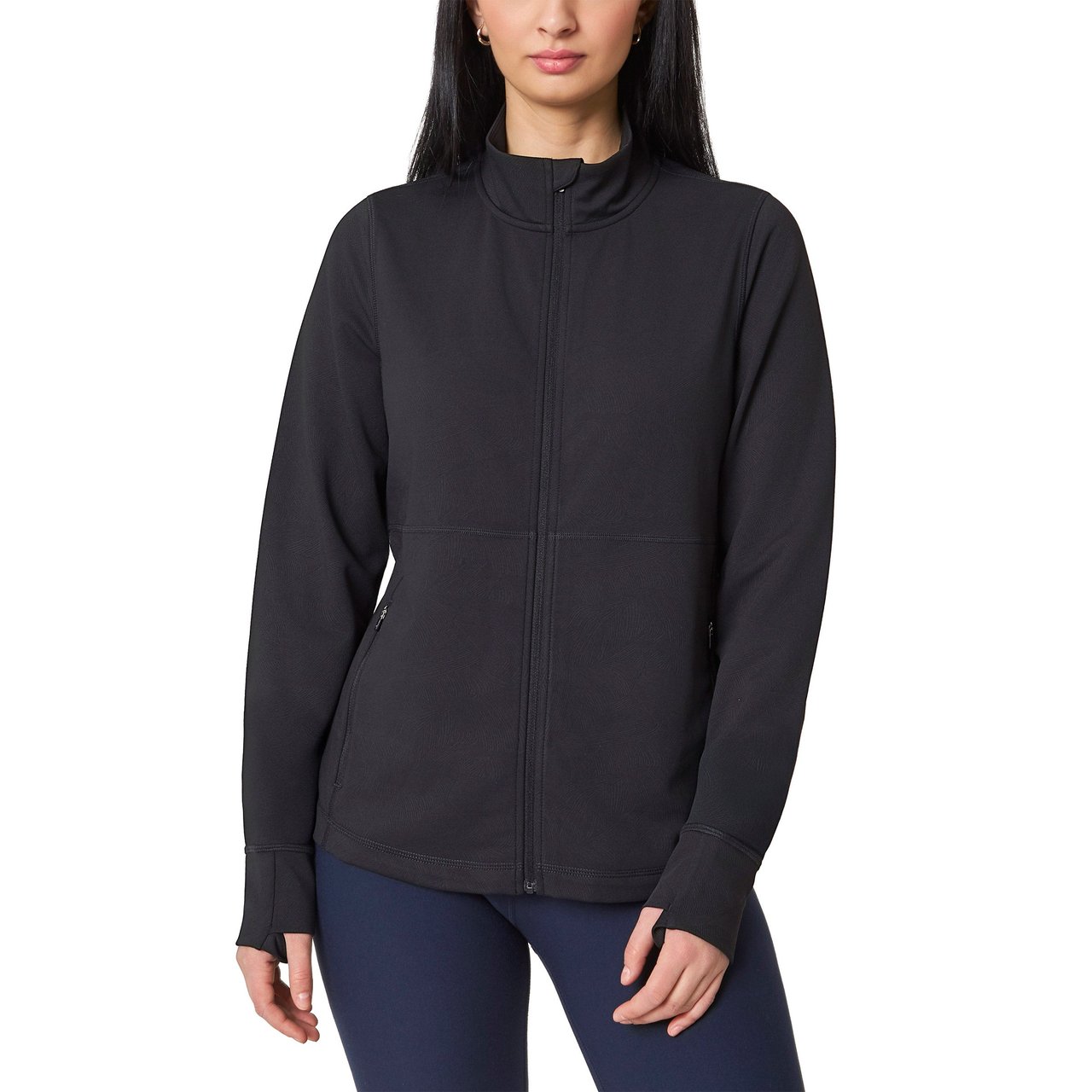 Mondetta Women's Jacquard Full Zip - Image 1