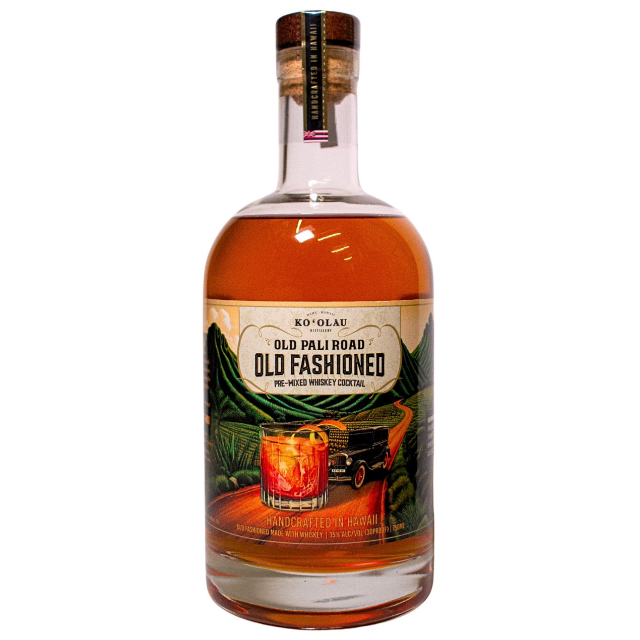 KO'OLAU DISTILLERY OLD PALI ROAD OLD FASHION 750 ML