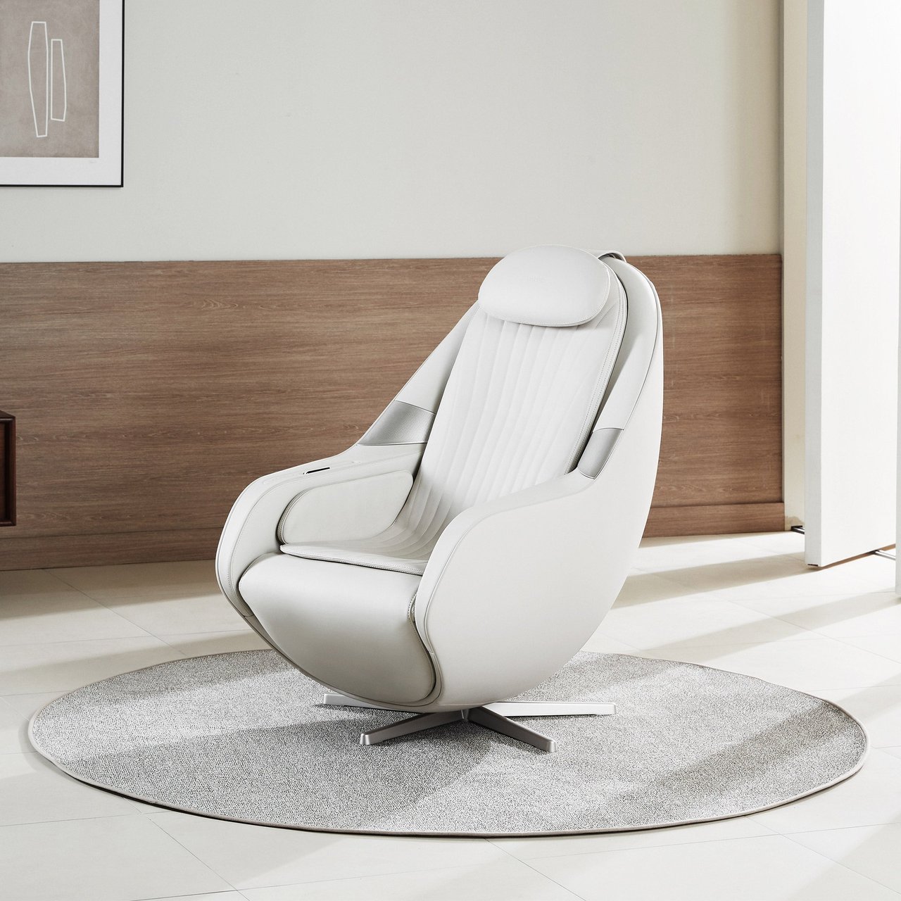 Ceragem M6 Thermal Massage Chair - Beige - Image 1