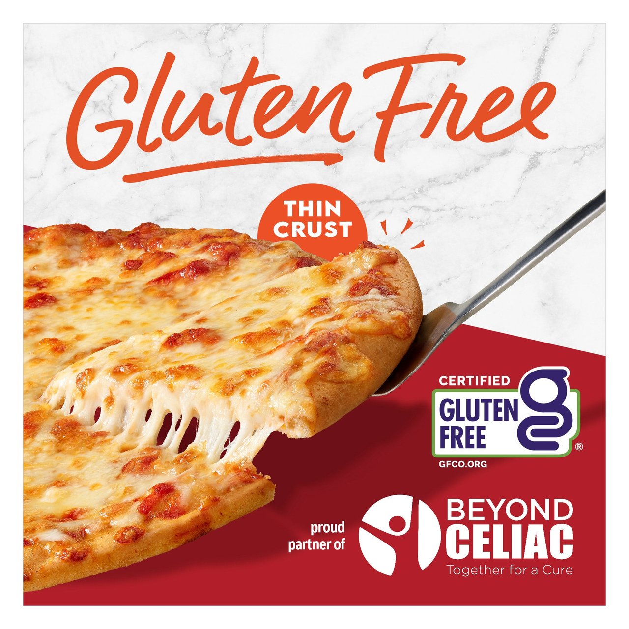 DiGiorno Gluten Free Thin Crust Pizza, 3-Count Box - Image 1