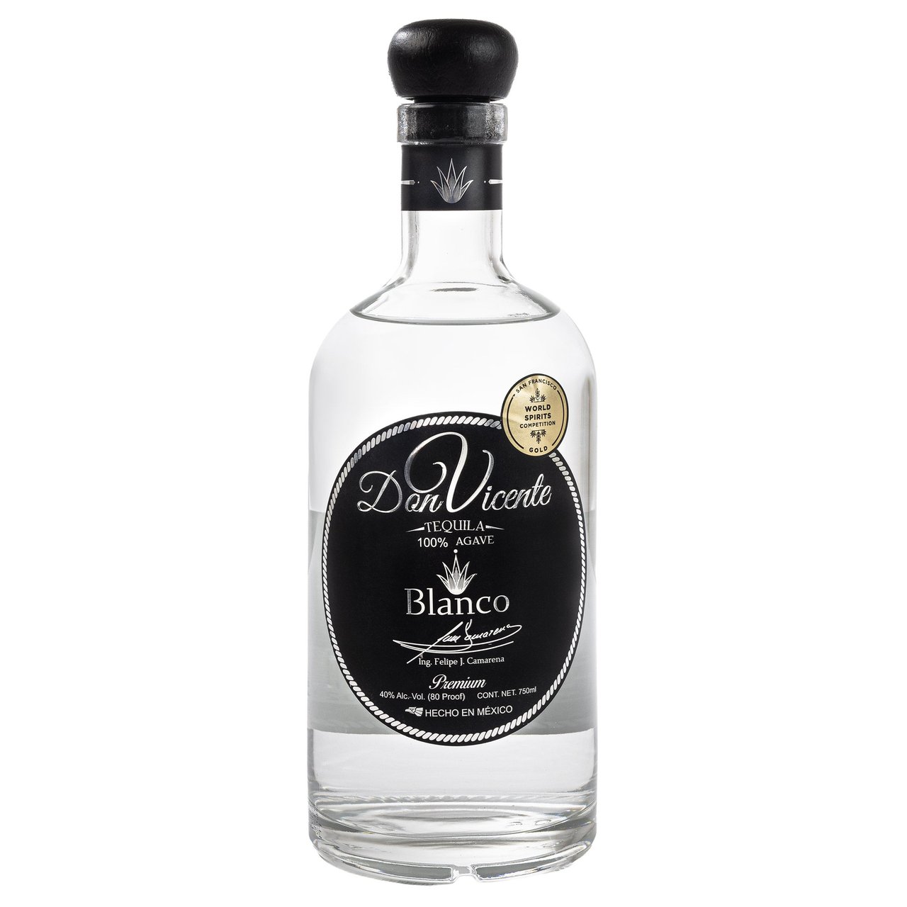 Don Vicente Blanco Tequila Jalisco, Mexico 750ML - Image 1