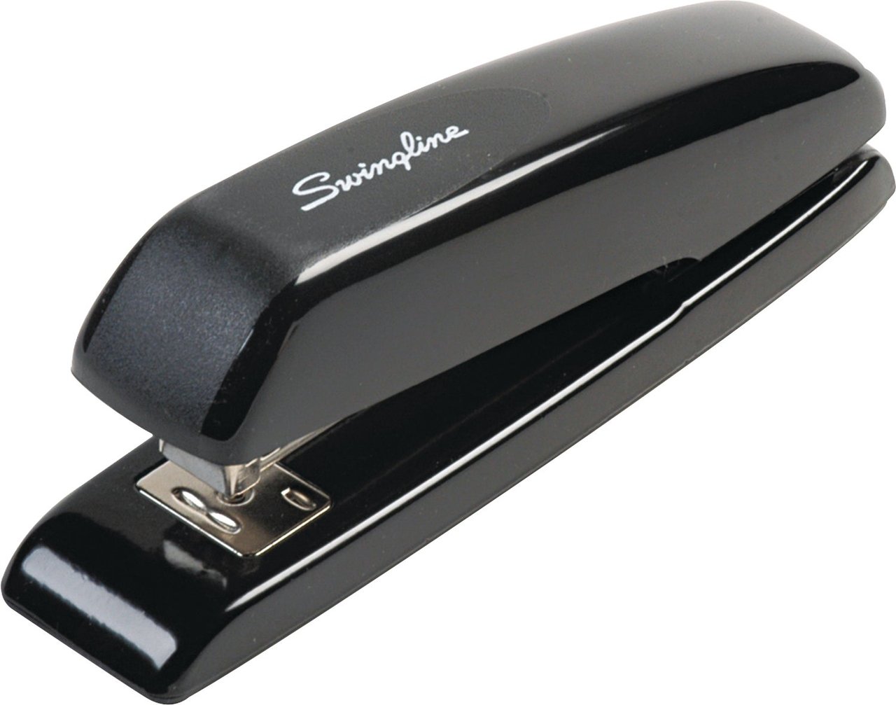 Swingline Durable Full Strip Desk Stapler, Black