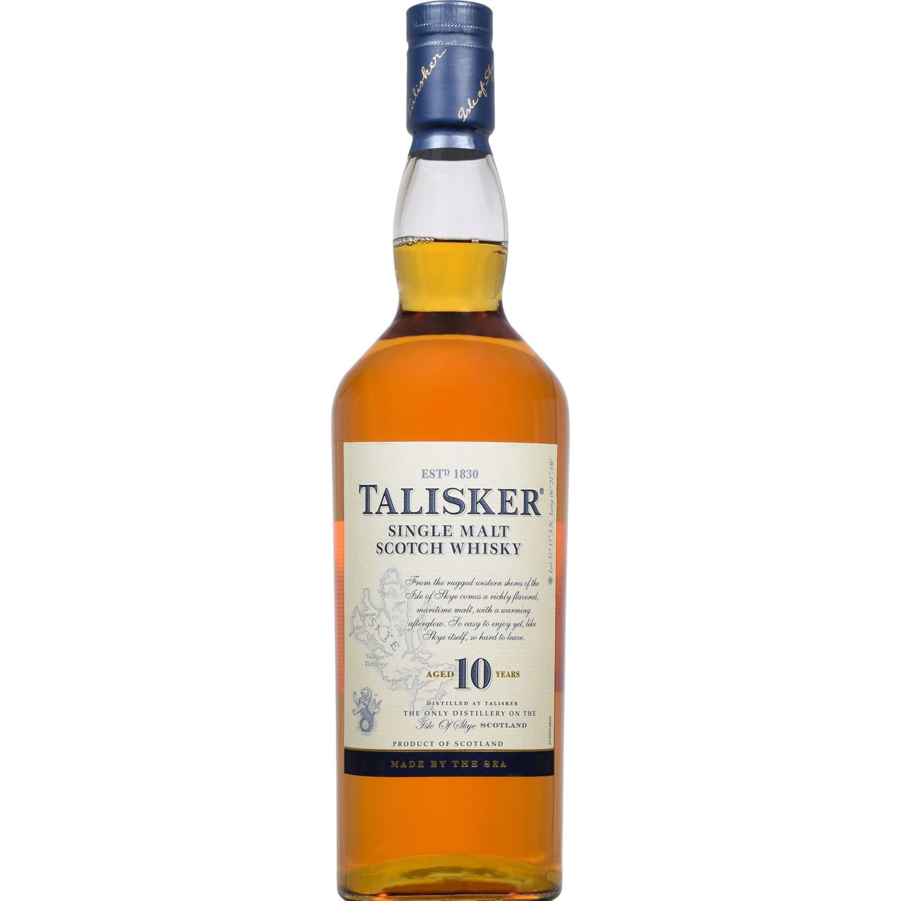 Talisker 10 Year Single Malt Scotch Scotland 750ML - Image 1