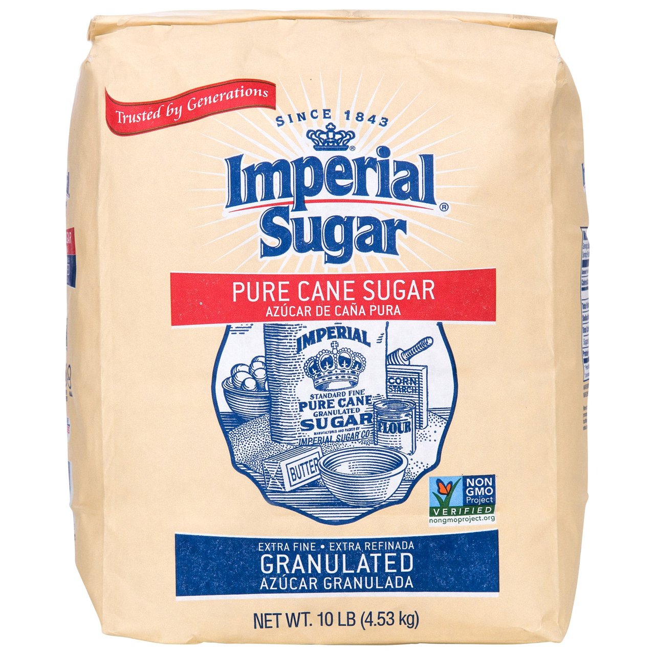 Imperial Granulated Sugar 10 lb - Image 1