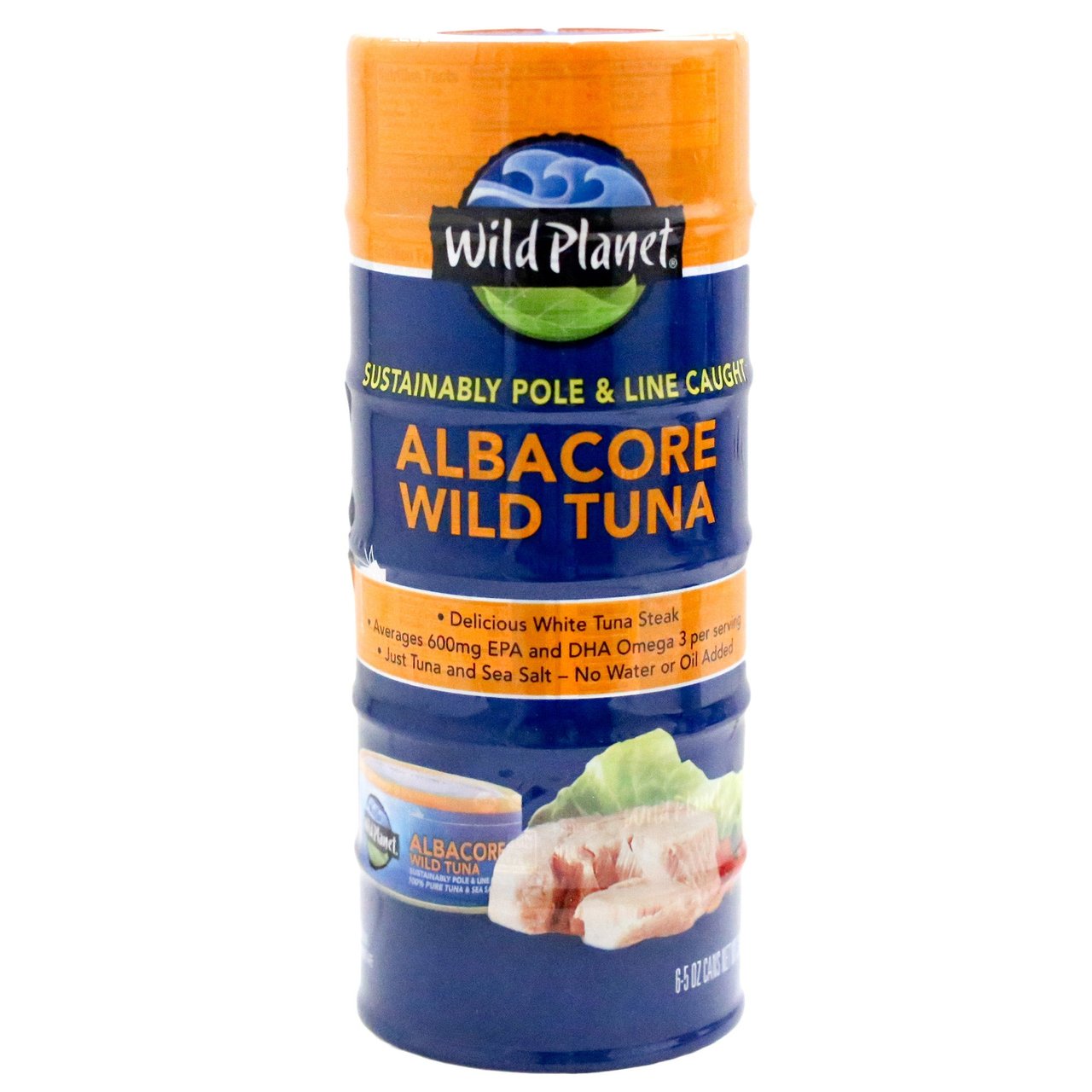 Wild Planet Albacore Tuna, 6-Pack, 5 oz Cans - Image 1