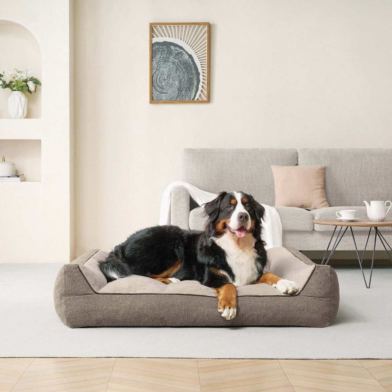 Kirkland Signature Rectangular Pet Bed 46" x 36" - Image 1