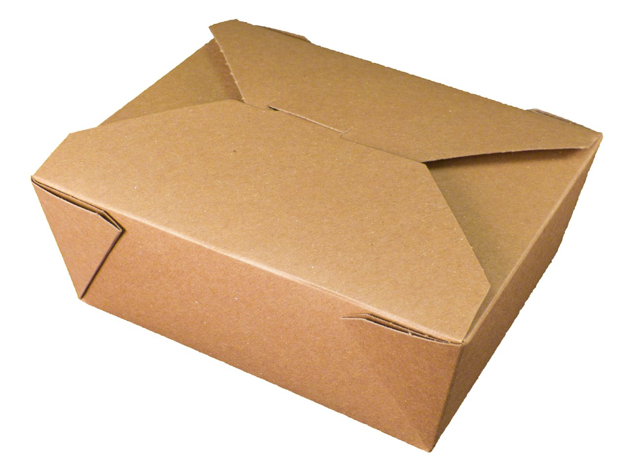 Fold-Pak Bio-Plus Earth #8 Kraft Take Out Box, 300 CT