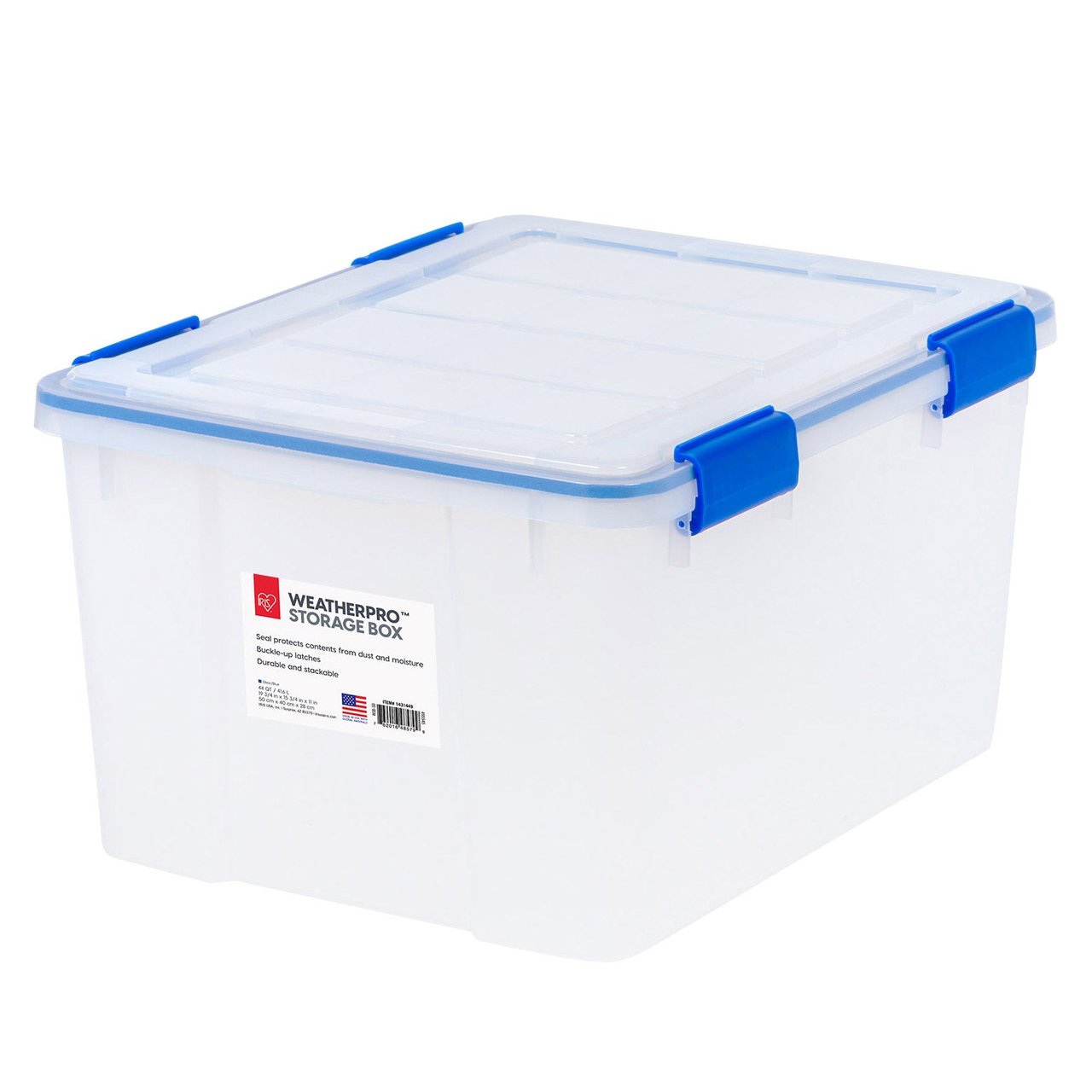 IRIS USA 44 Qt. WeatherPro Weatherproof Storage Box - Image 1