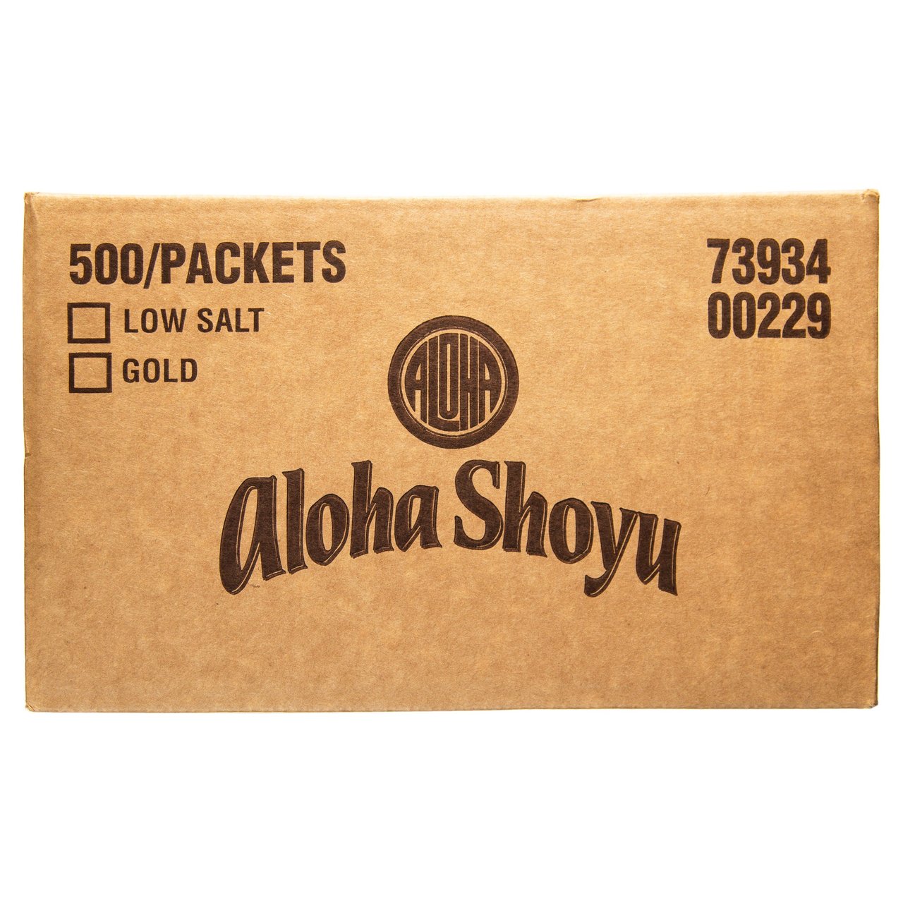 Aloha Shoyu Original Blend Soy Sauce Packets, 0.20 oz, 500 ct - Image 1