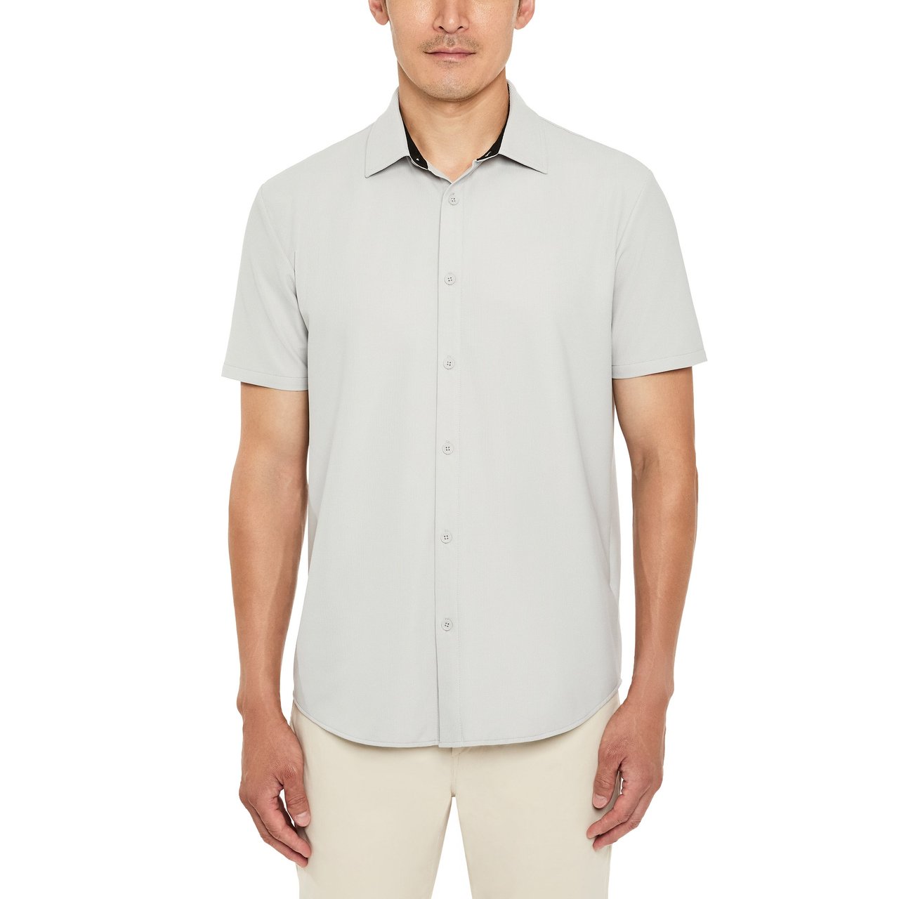 Kenneth Cole Men's Short Sleeve Button-Up Shirt - Image 1