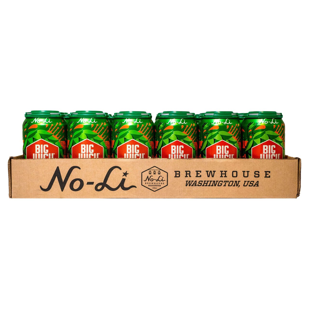 No-Li Brewhouse Big Juicy IPA, Spokane, WA - 24/12oz - Image 1