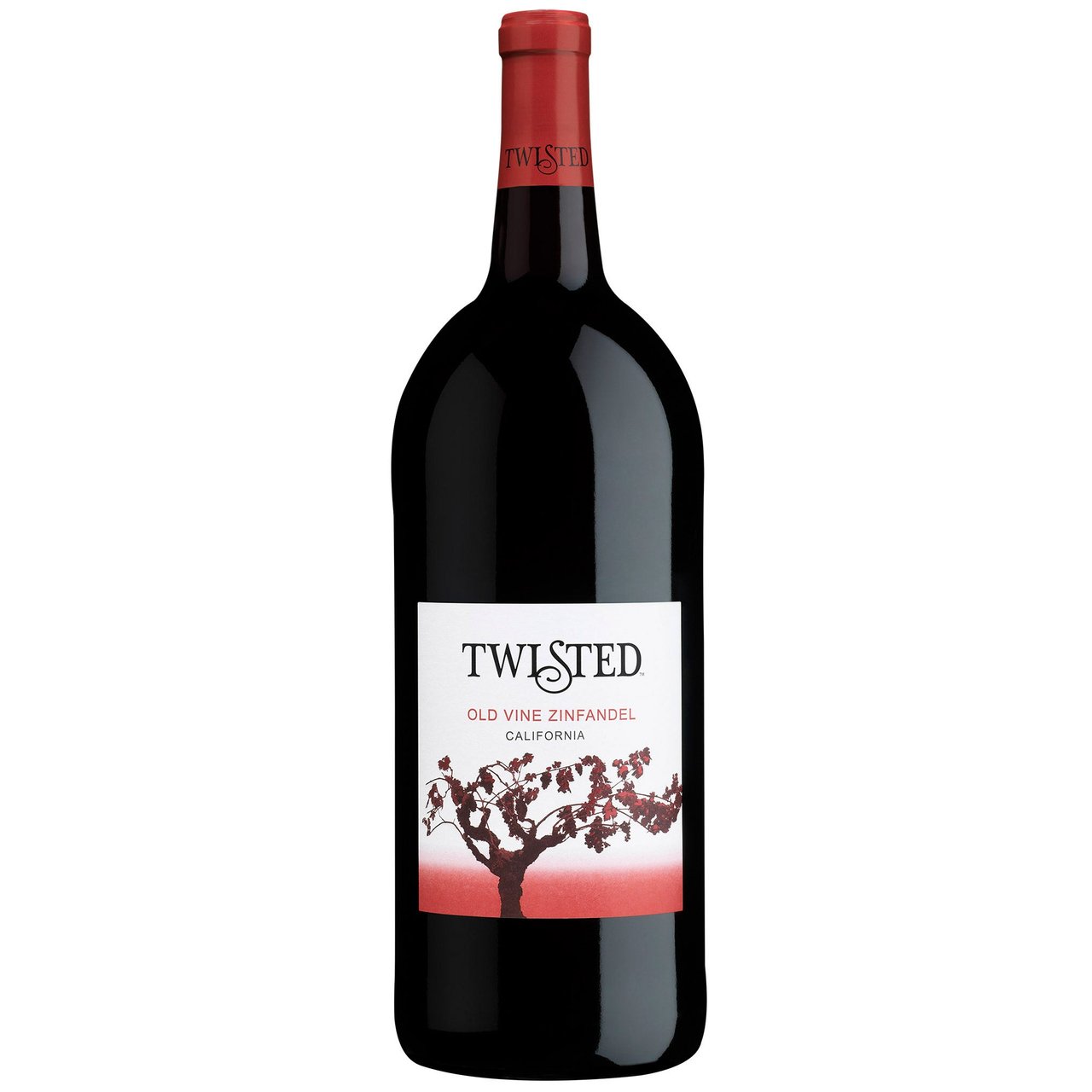 Twisted Old Vine Zinfandel California 1.5L - Image 1